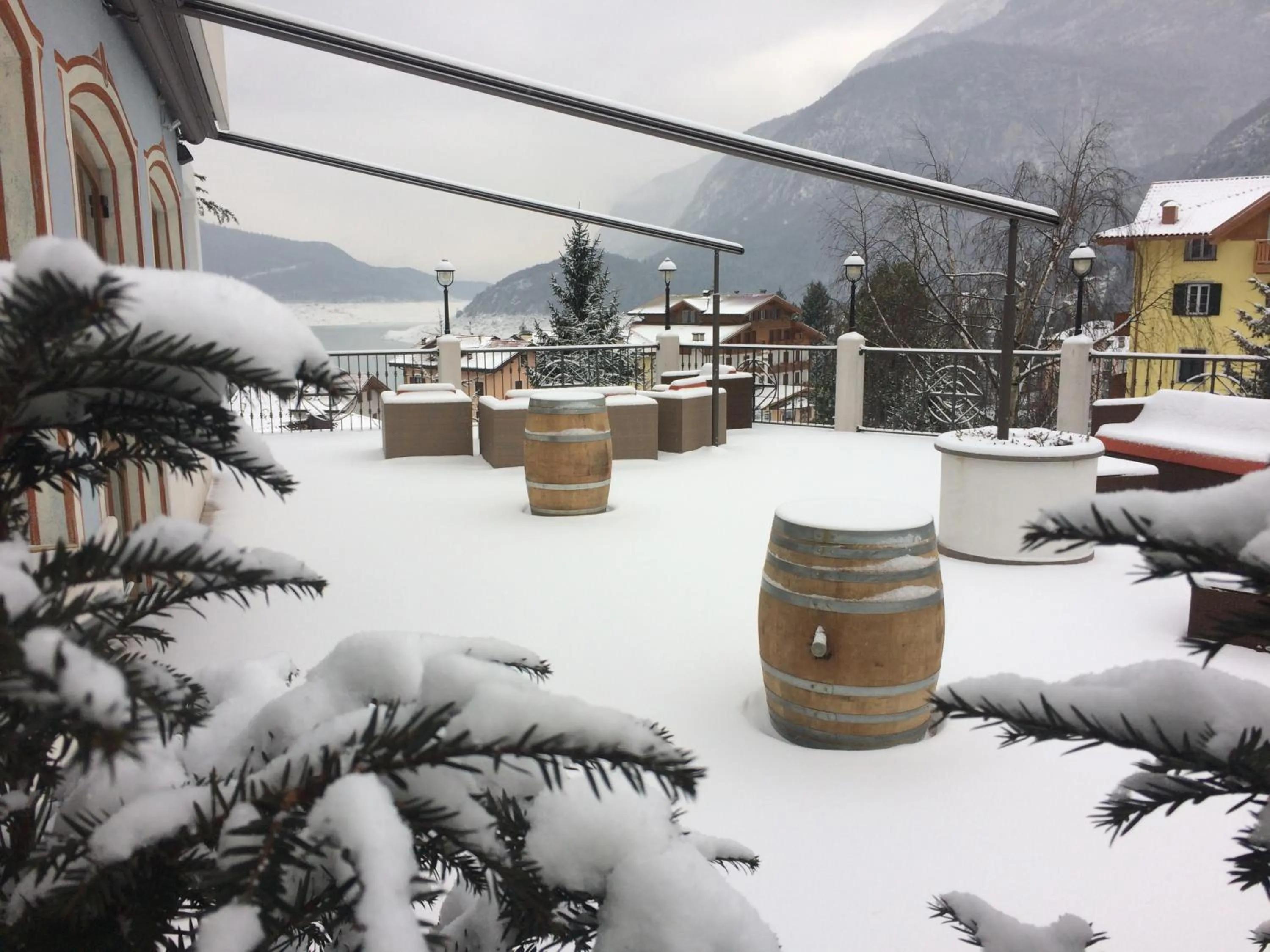 Winter in Ariston Lake View Hotel