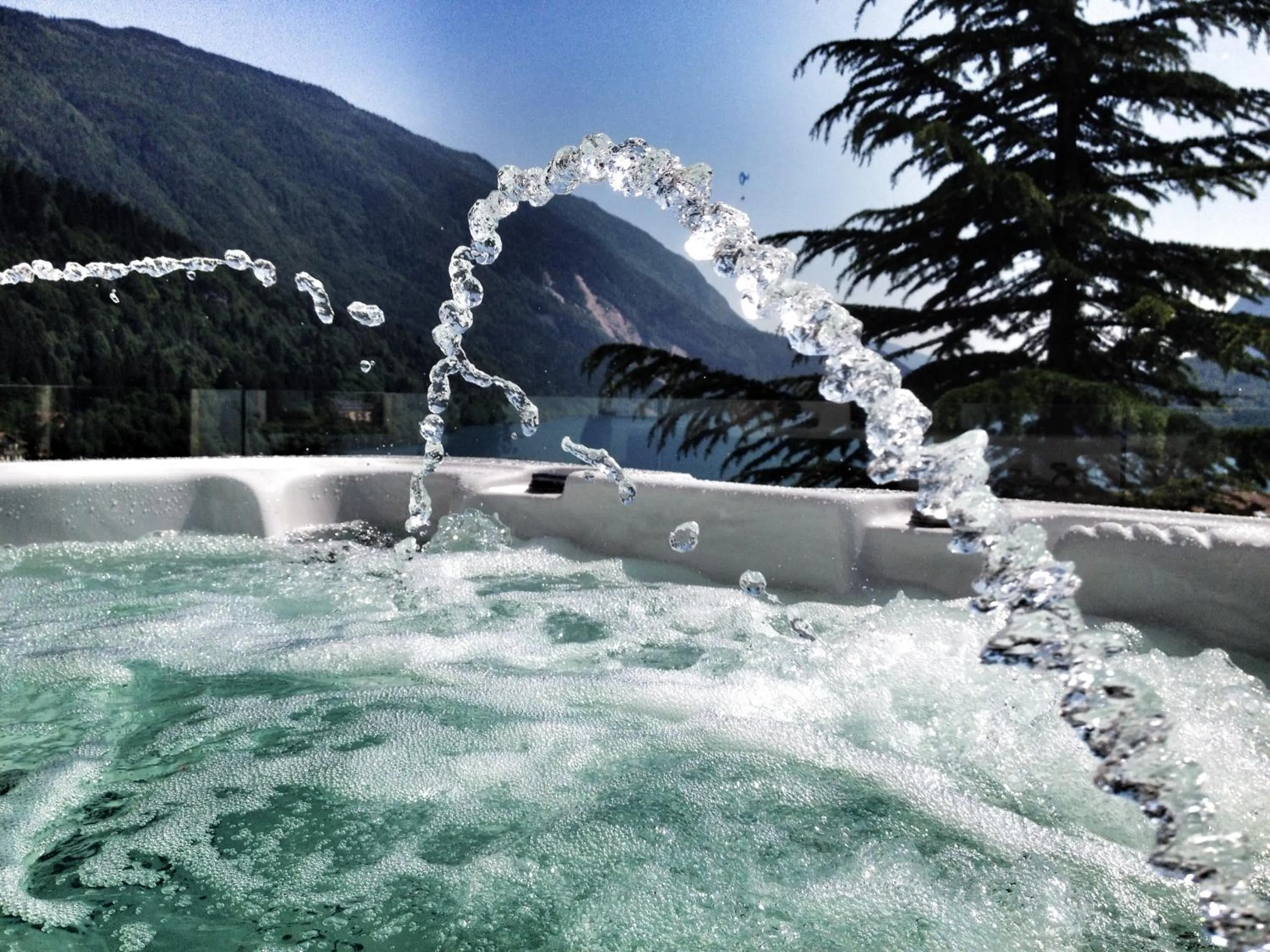 Hot Tub in Ariston Lake View Hotel