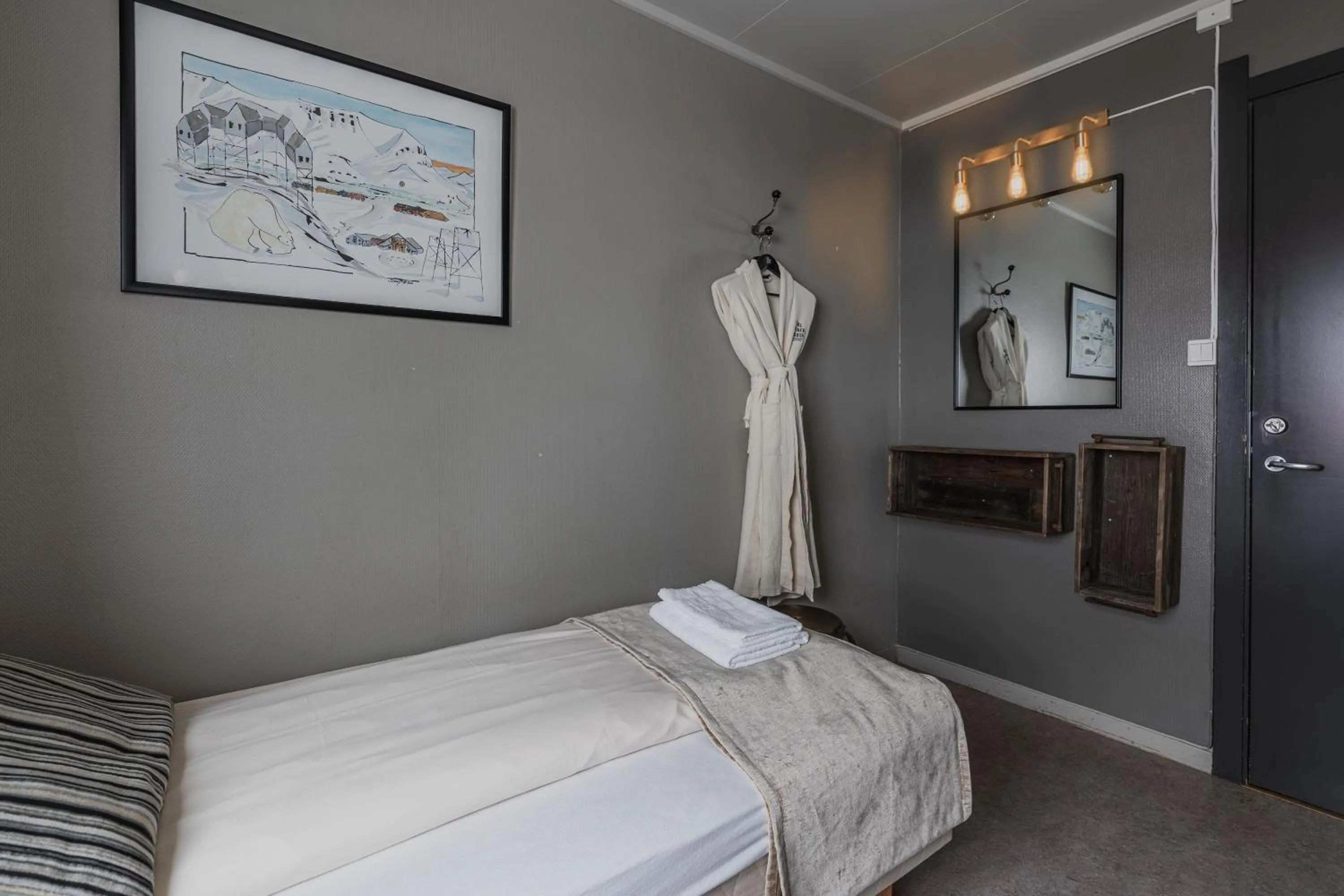 Bed in Coal Miners’ Cabins