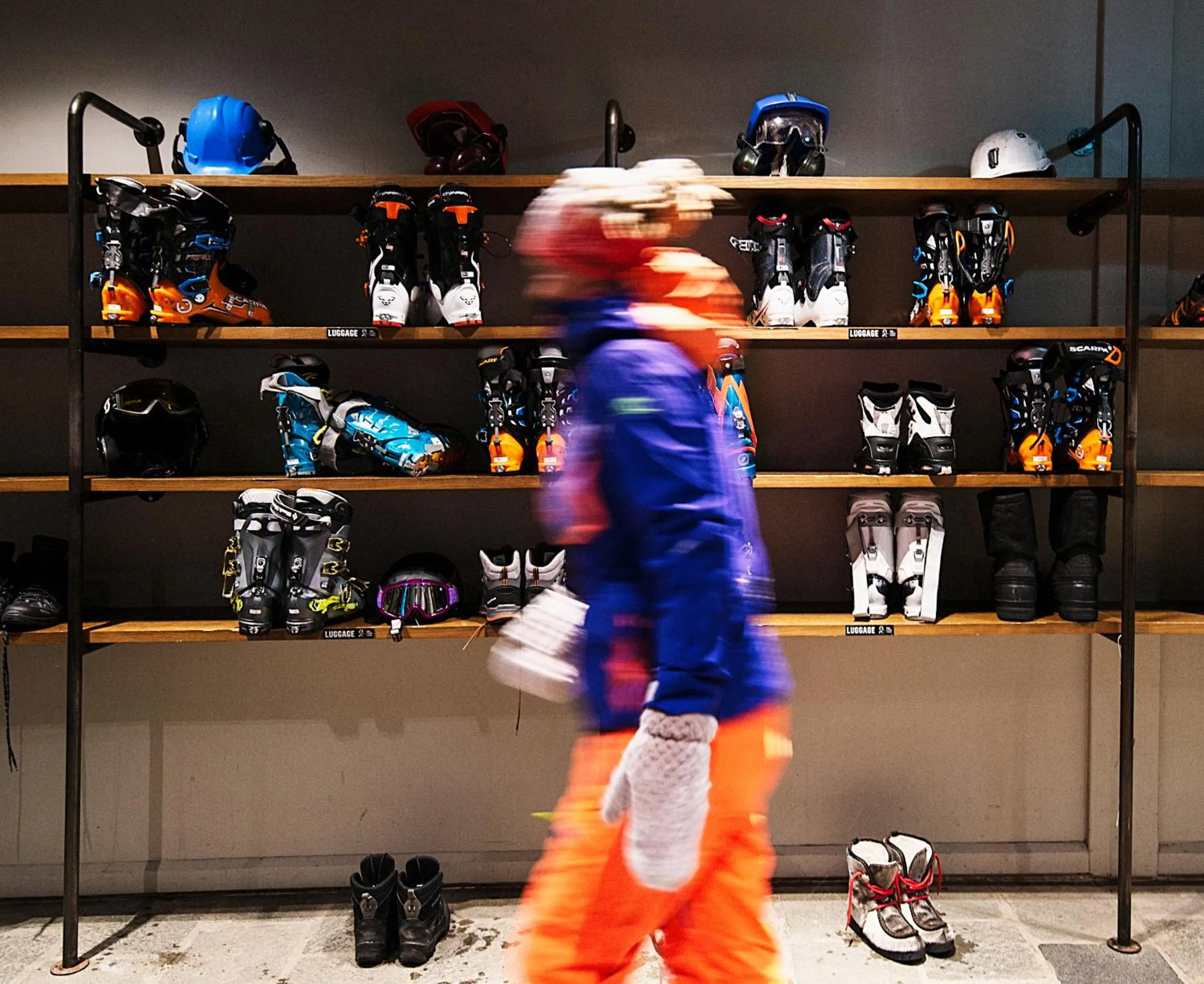 Facade/entrance in Coal Miners’ Cabins