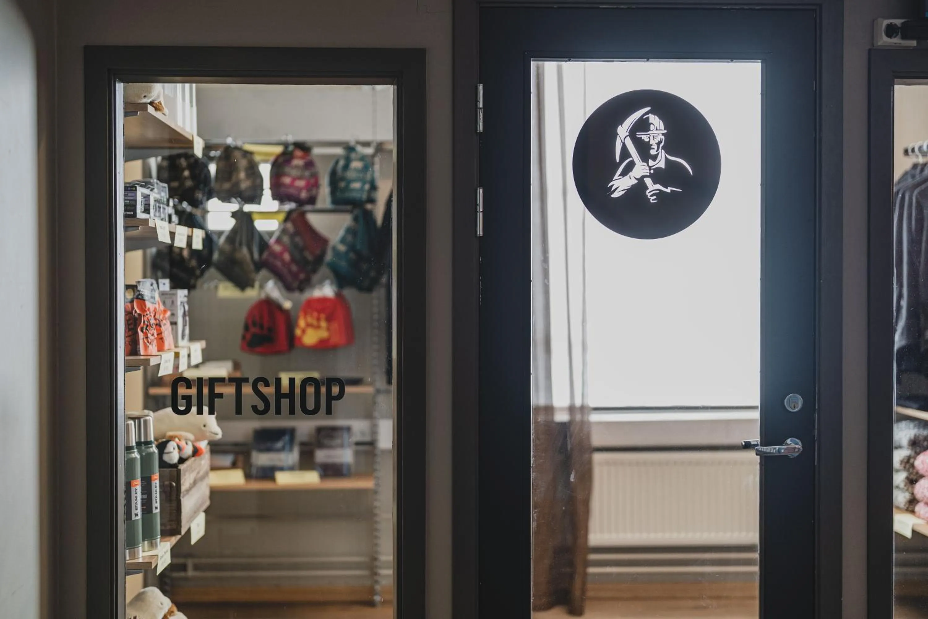 On-site shops in Coal Miners’ Cabins