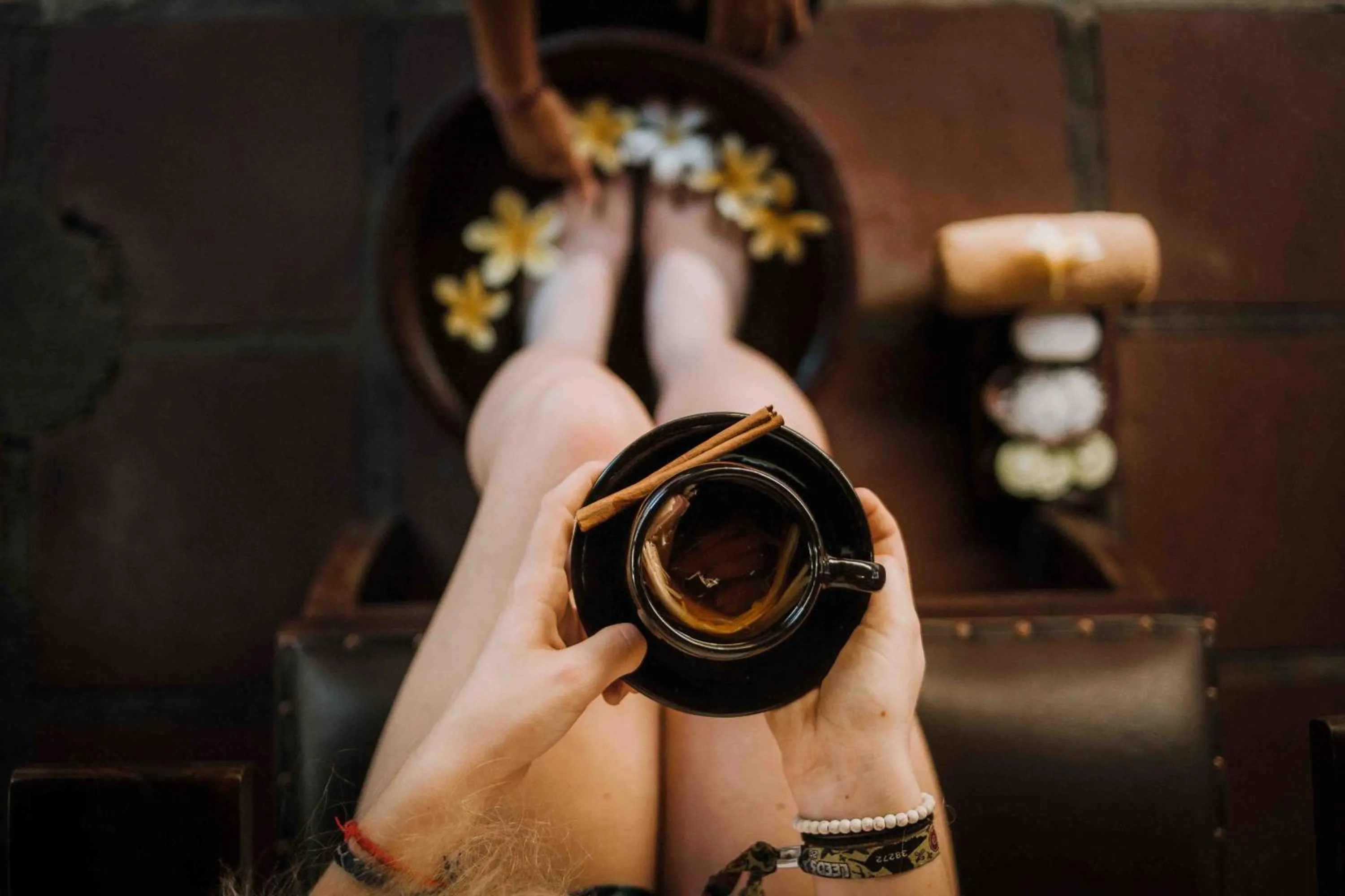 Hot Tub in Ubud Inn Cottage by Prasi