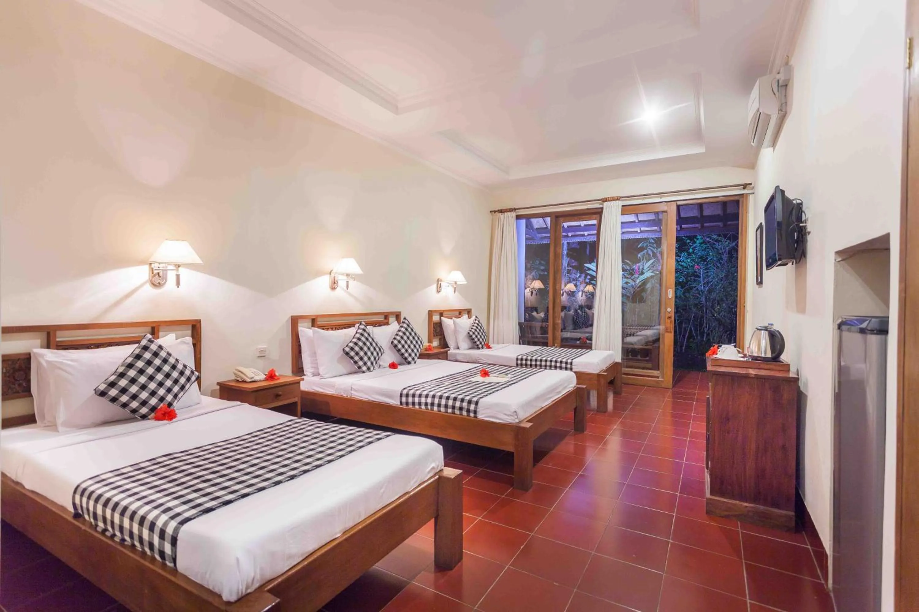 Bedroom, Bed in Ubud Inn Cottage by Prasi