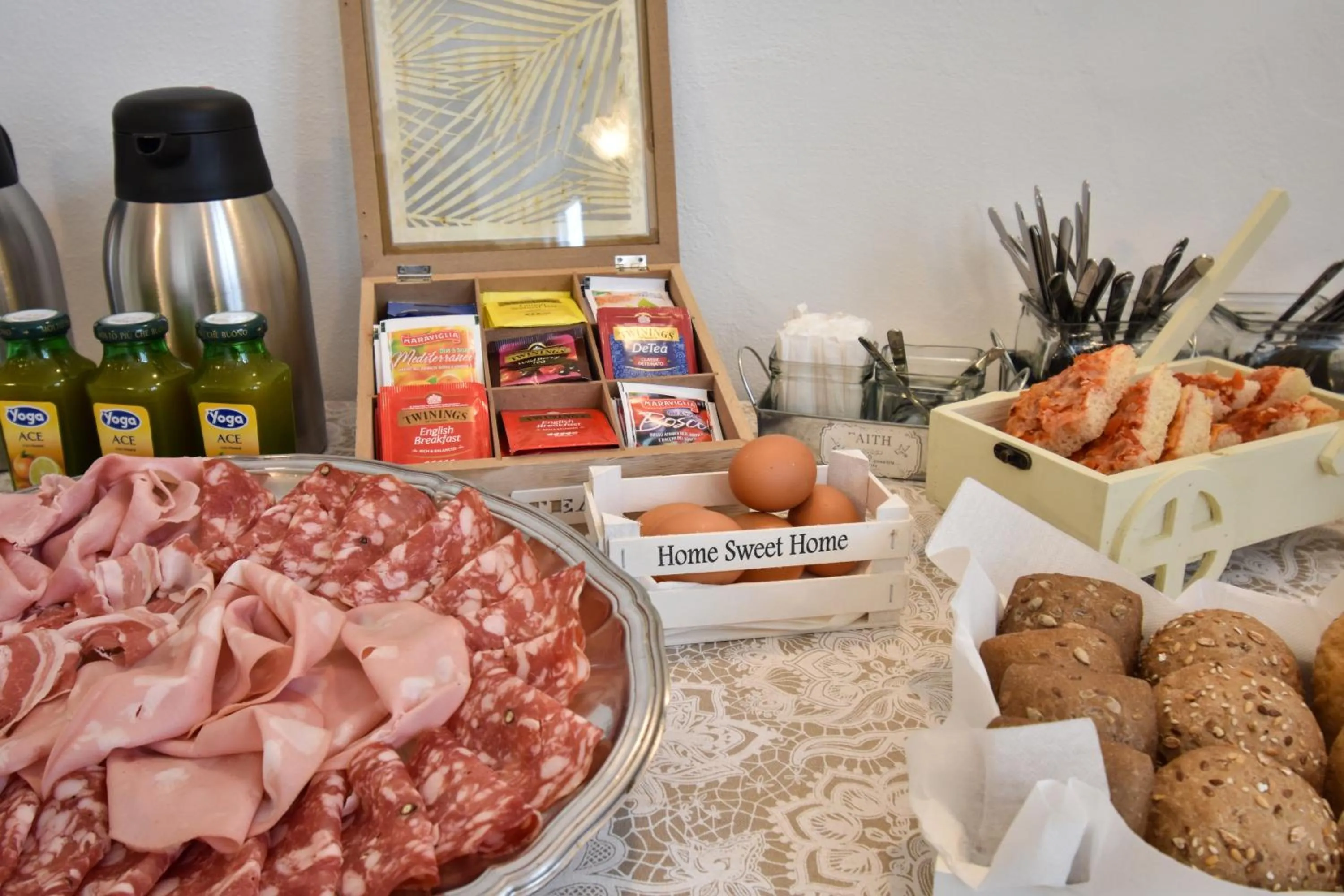 Food close-up in Hotel Villa Giada