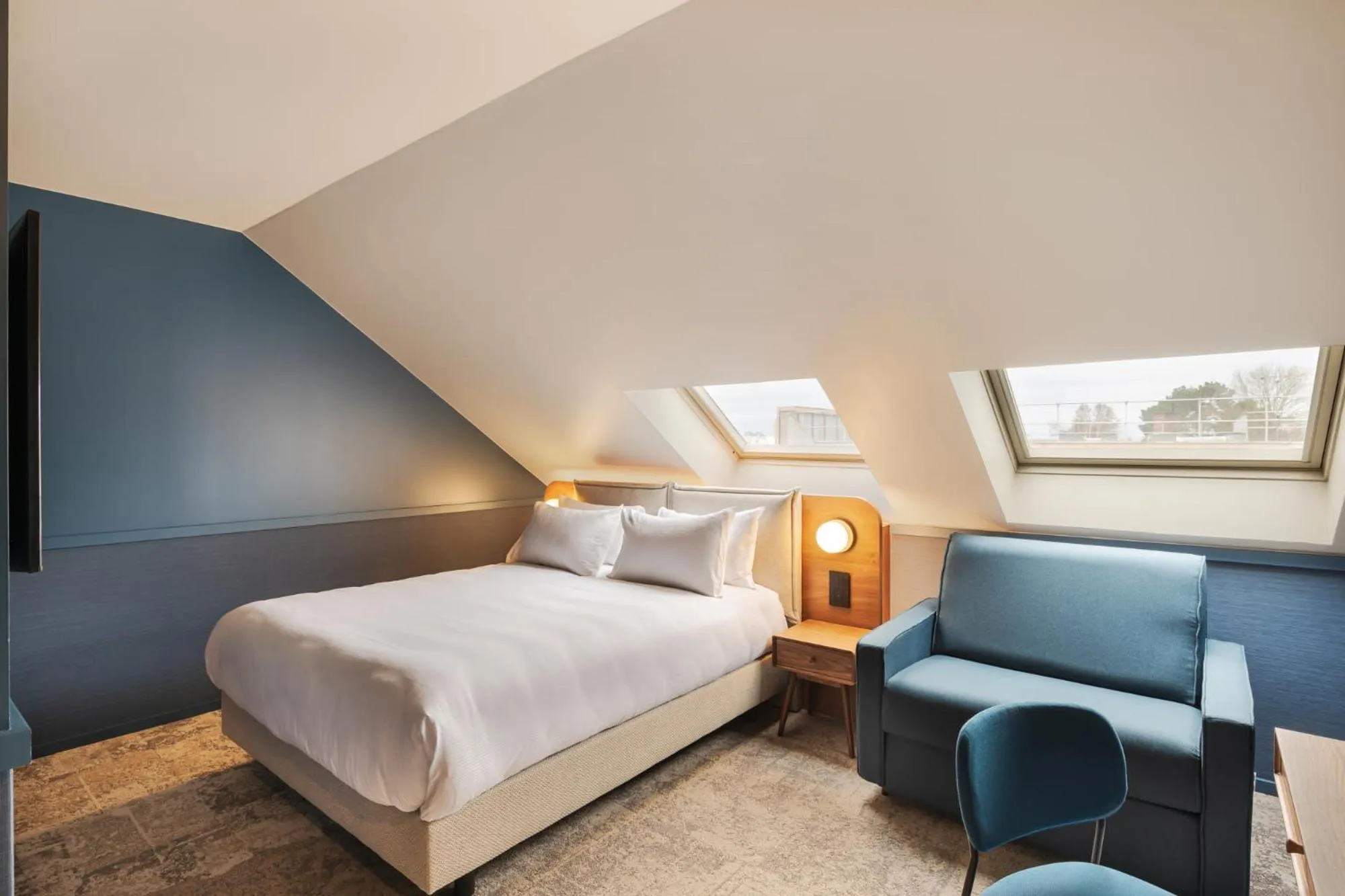 Bed in Kyriad Saint Brieuc - Tregueux