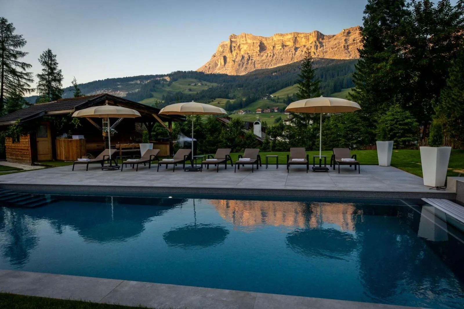 Mountain view in La Bercia Alpine Lodge & Spa