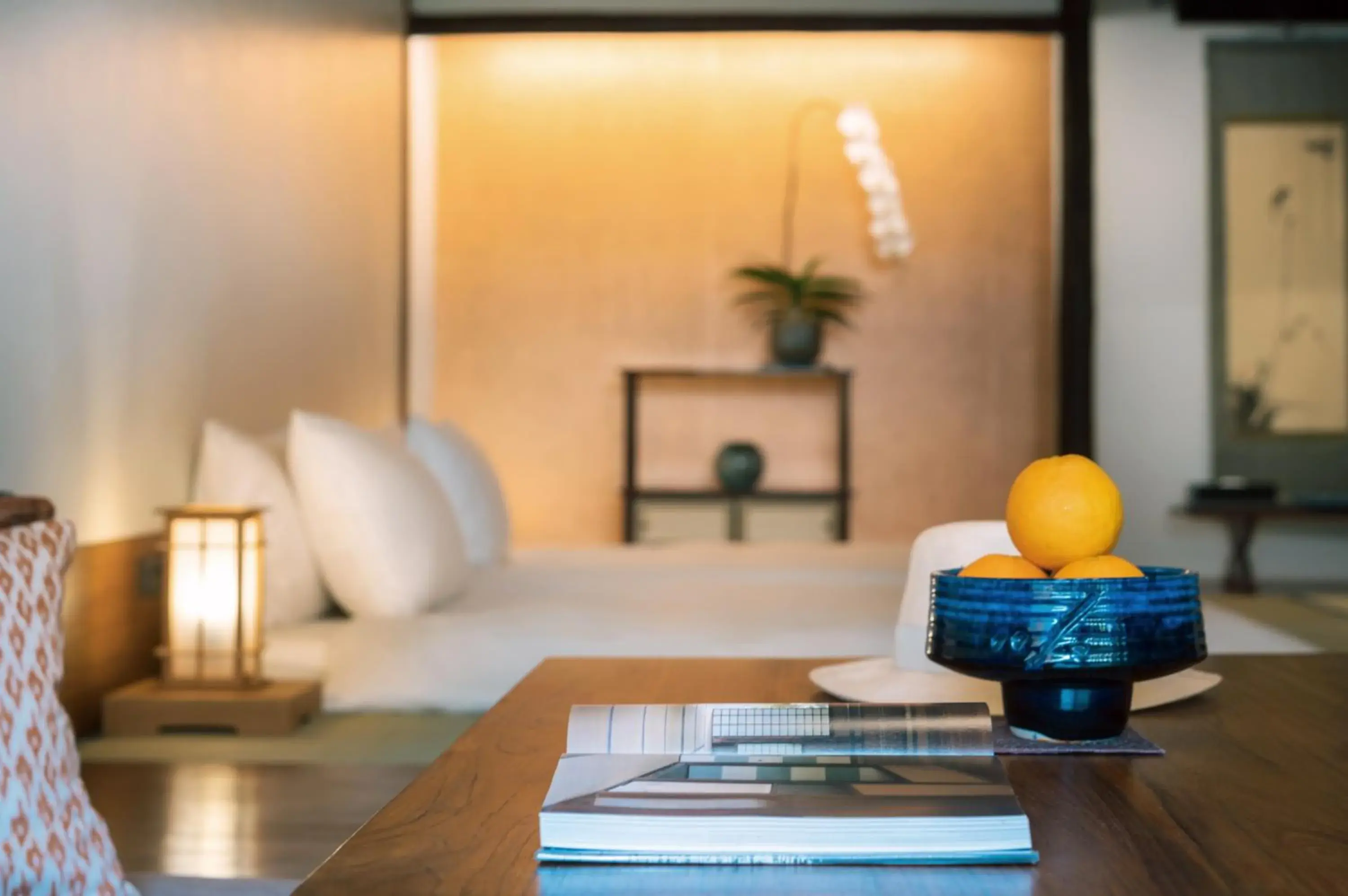 Bedroom in Onsen at Moncham Bedroom in Onsen at Moncham