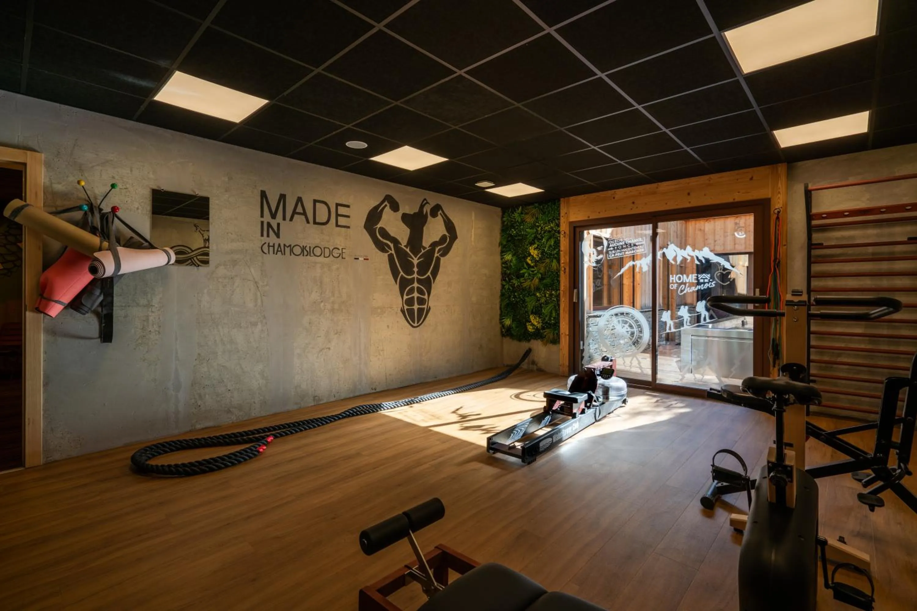 Fitness centre/facilities in Chamois Lodge