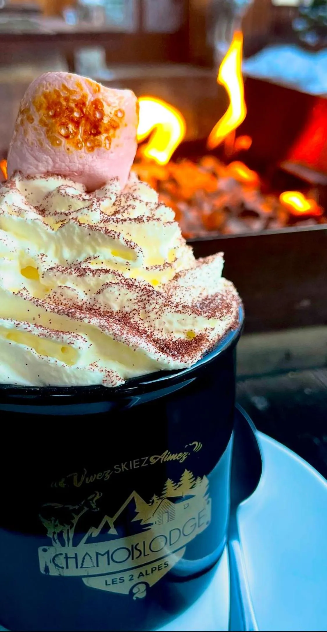 Lounge or bar in Chamois Lodge