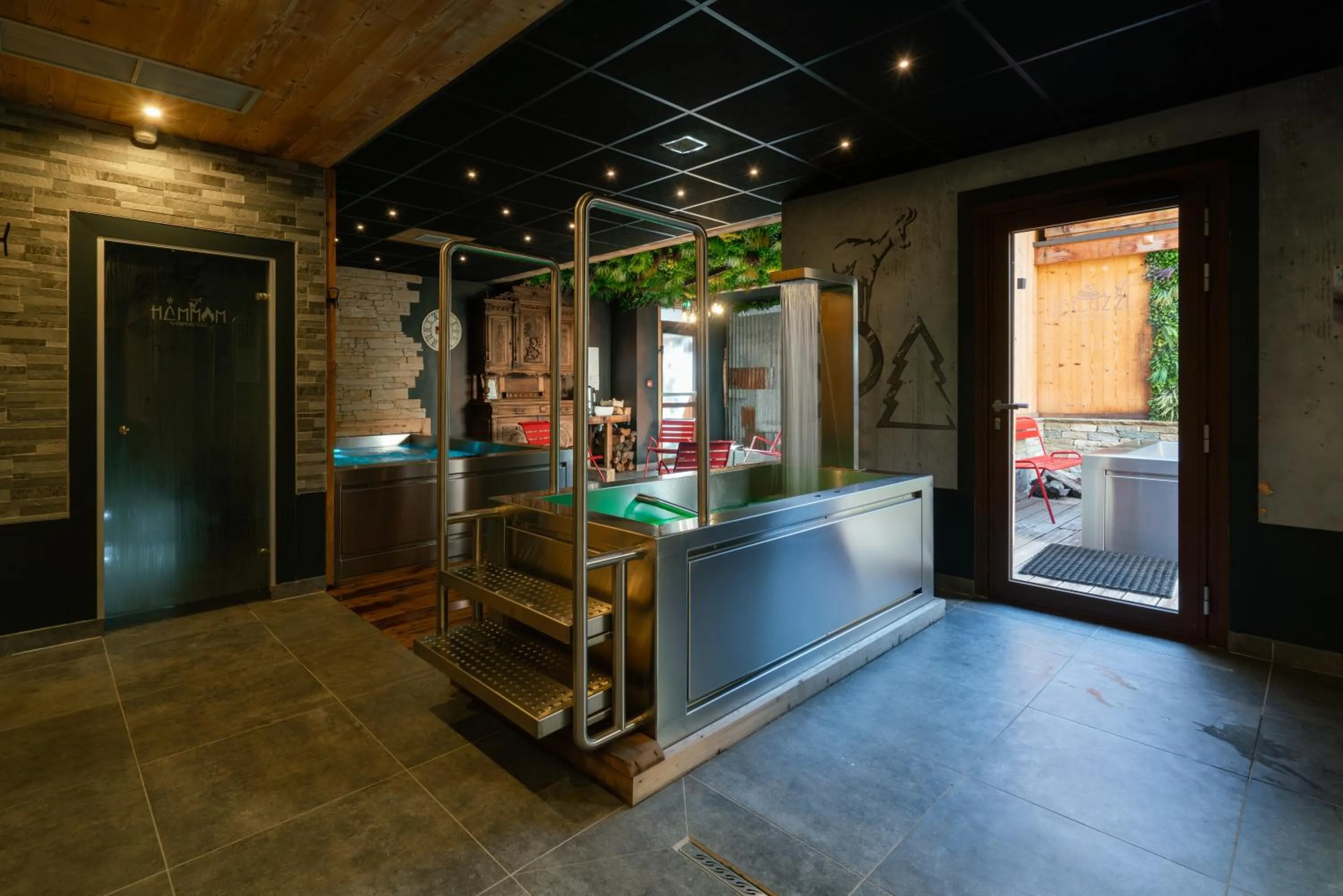 Spa and wellness centre/facilities in Chamois Lodge