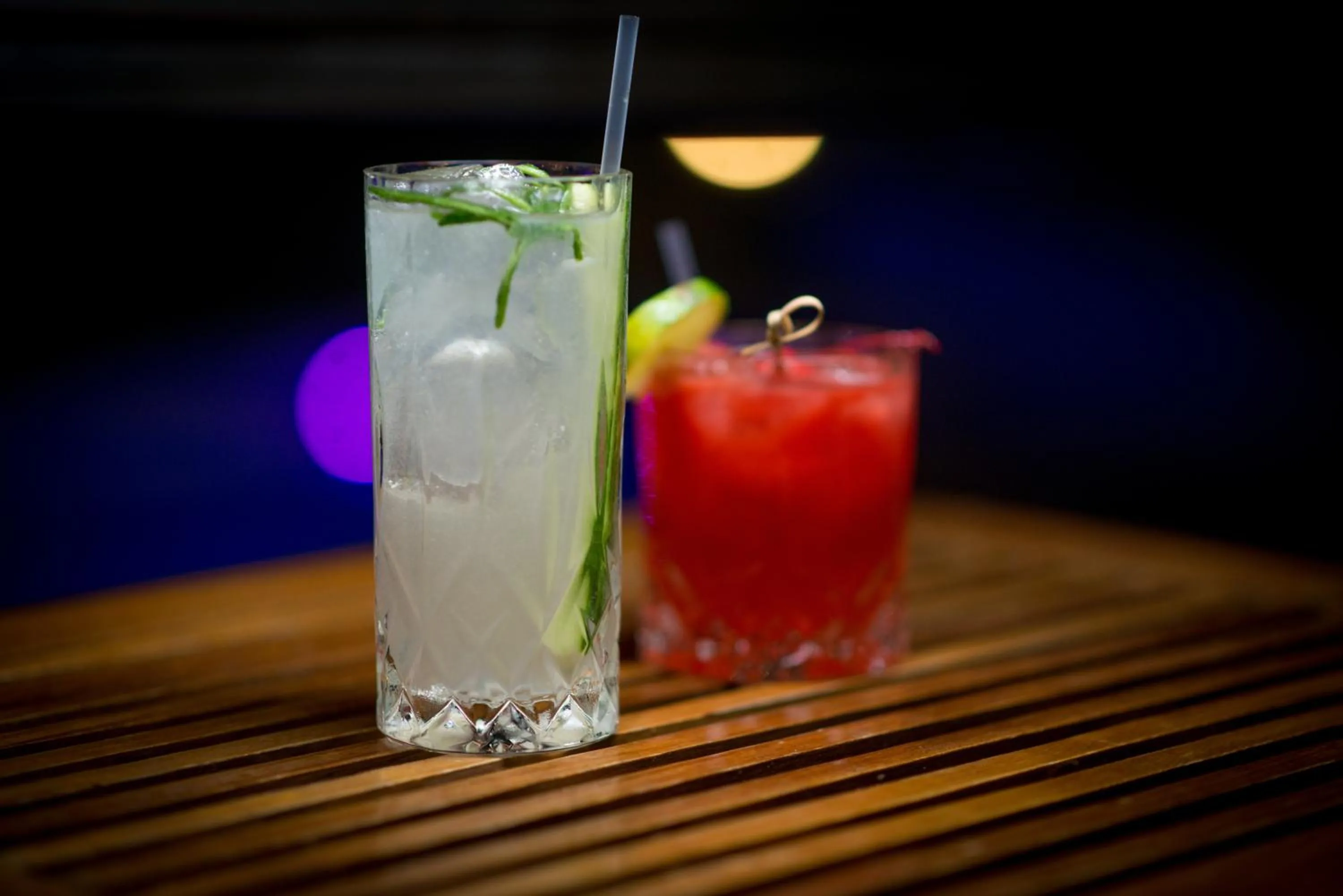 Alcoholic drinks in Cosmopolitan Hotel