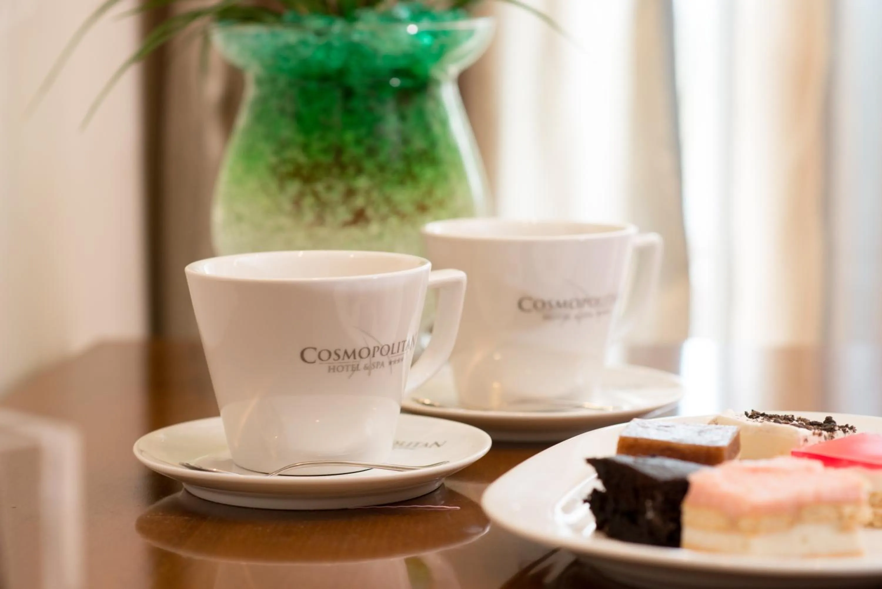 Food close-up in Cosmopolitan Hotel