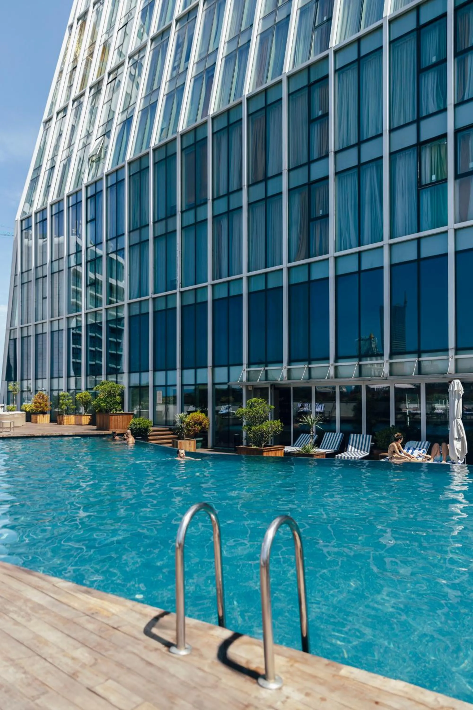 Swimming pool in Radisson Blu Hotel Batumi