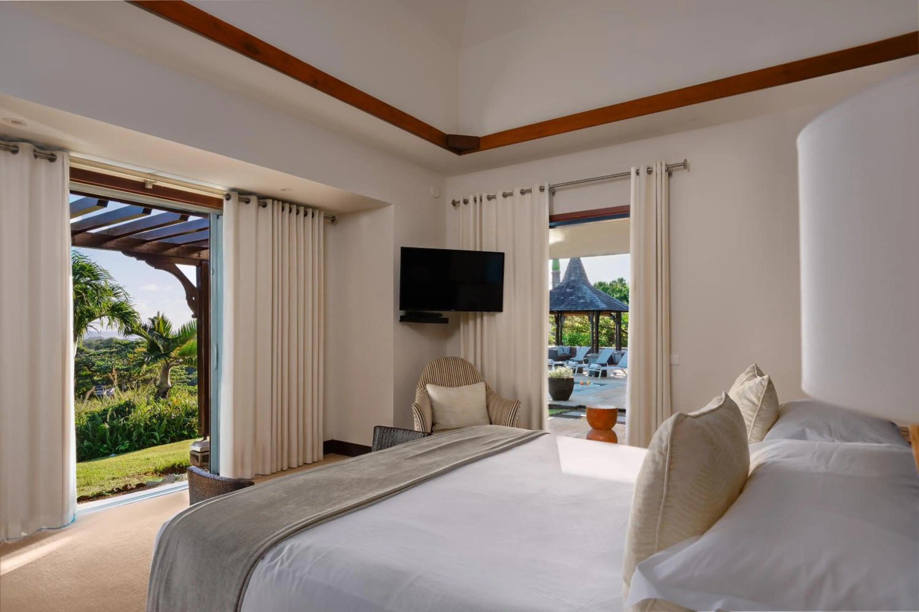 Bedroom, Bed in Heritage The Villas