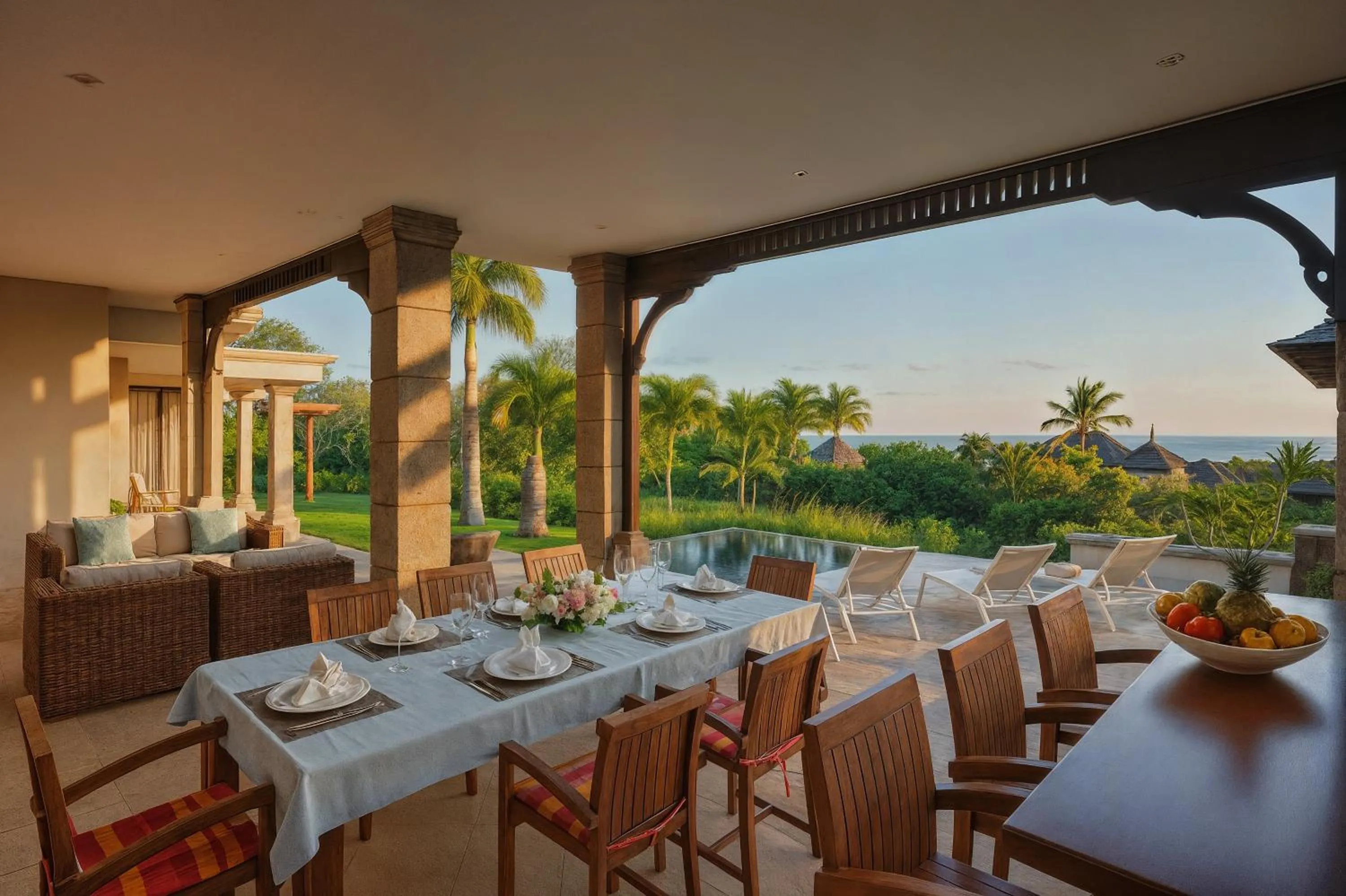 Patio in Heritage The Villas