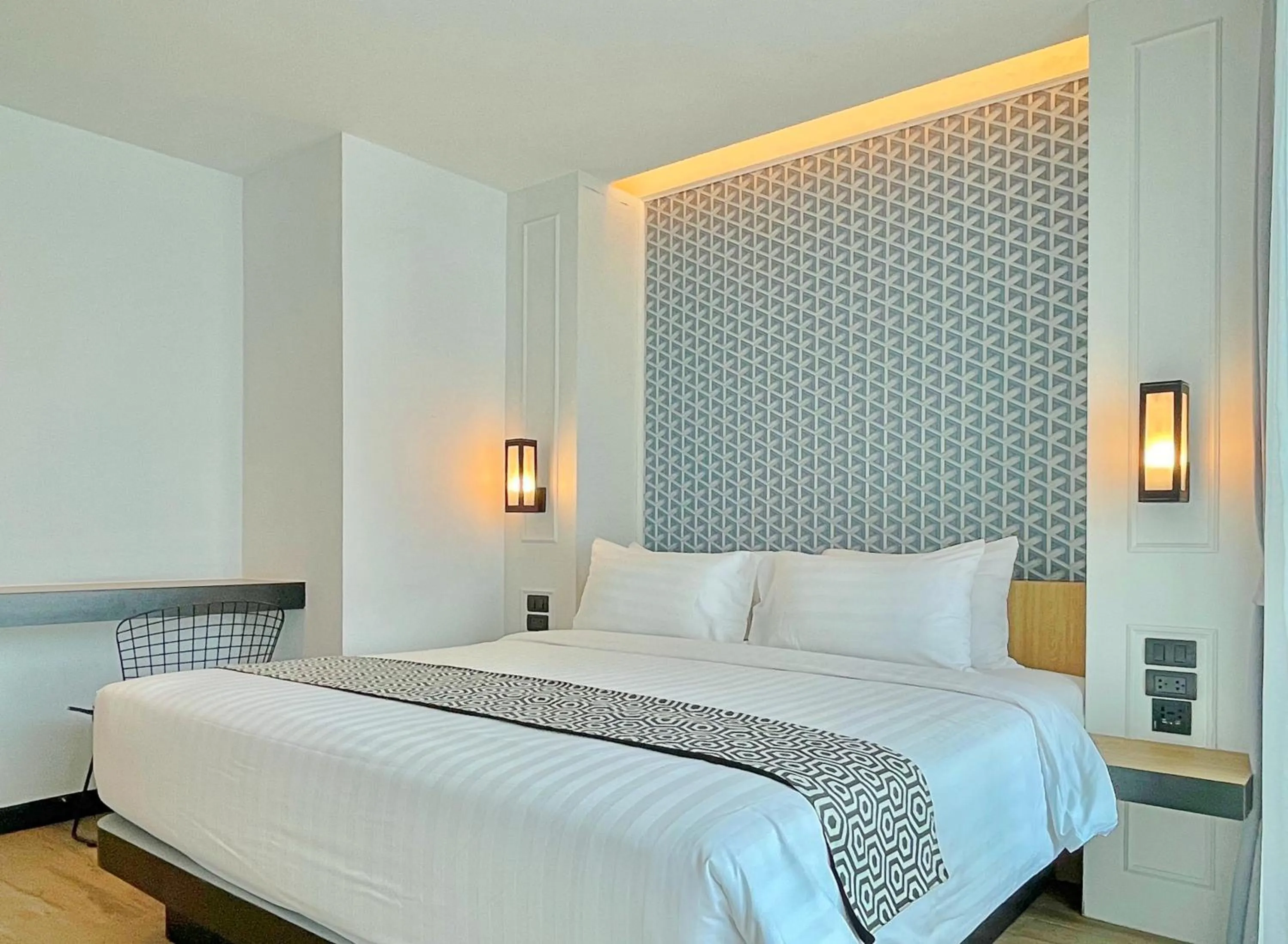 Bed in Chezzotel Pattaya