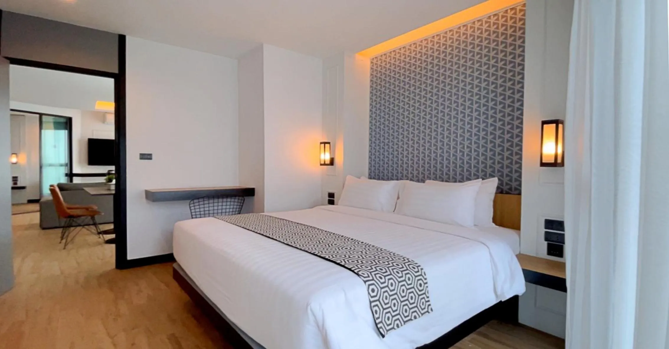 Bed in Chezzotel Pattaya