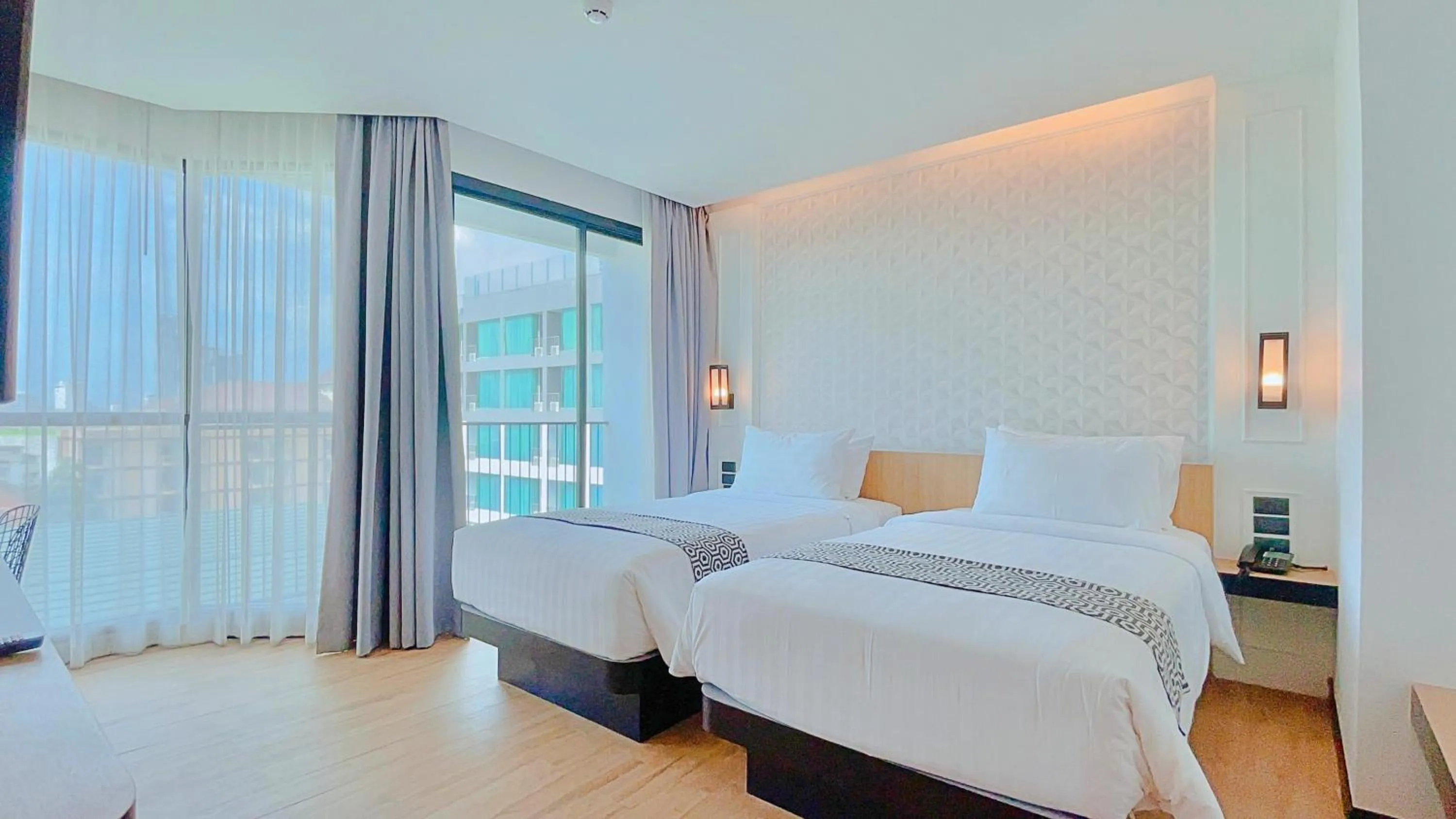 Bed in Chezzotel Pattaya