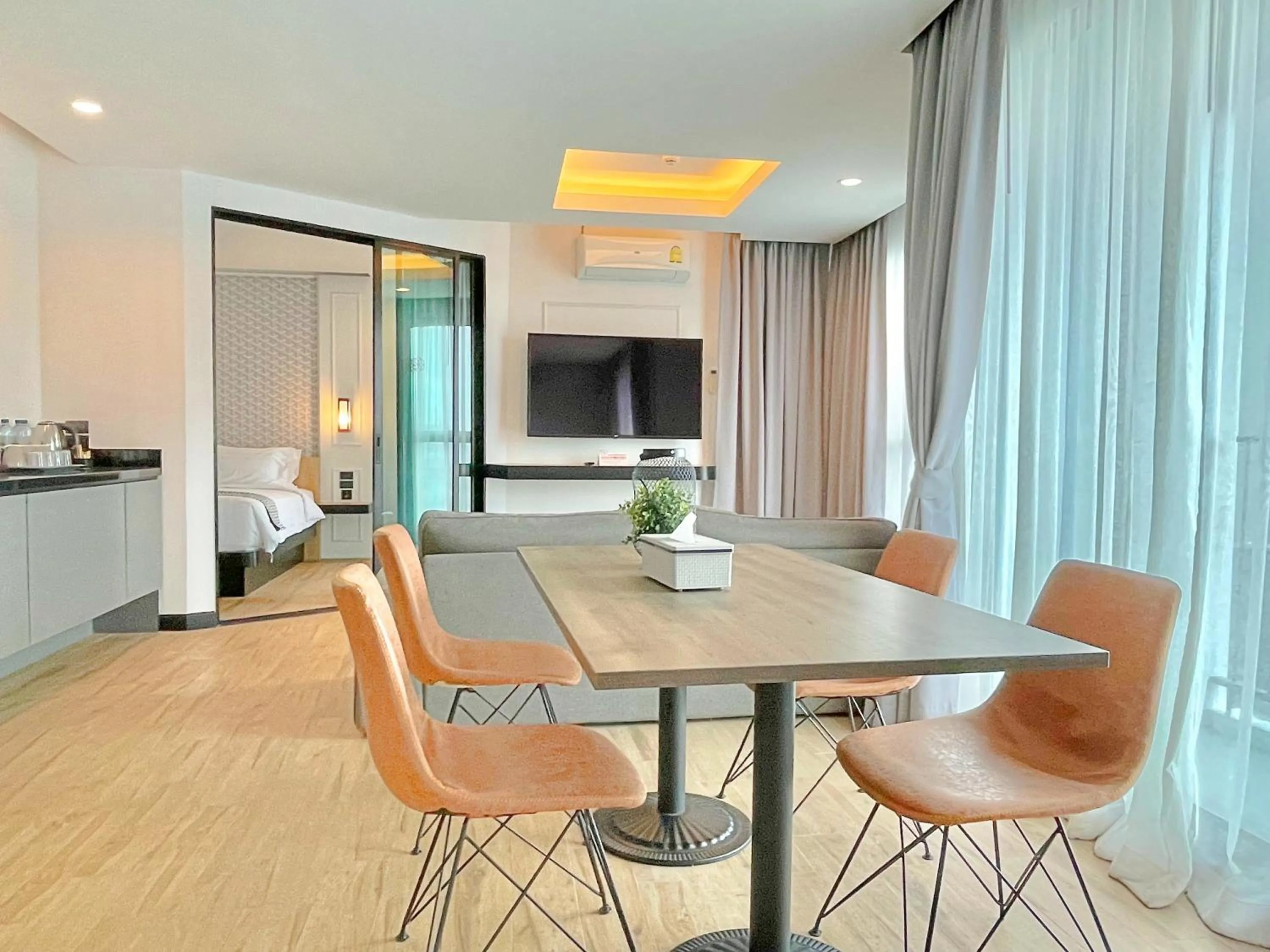 Living room in Chezzotel Pattaya