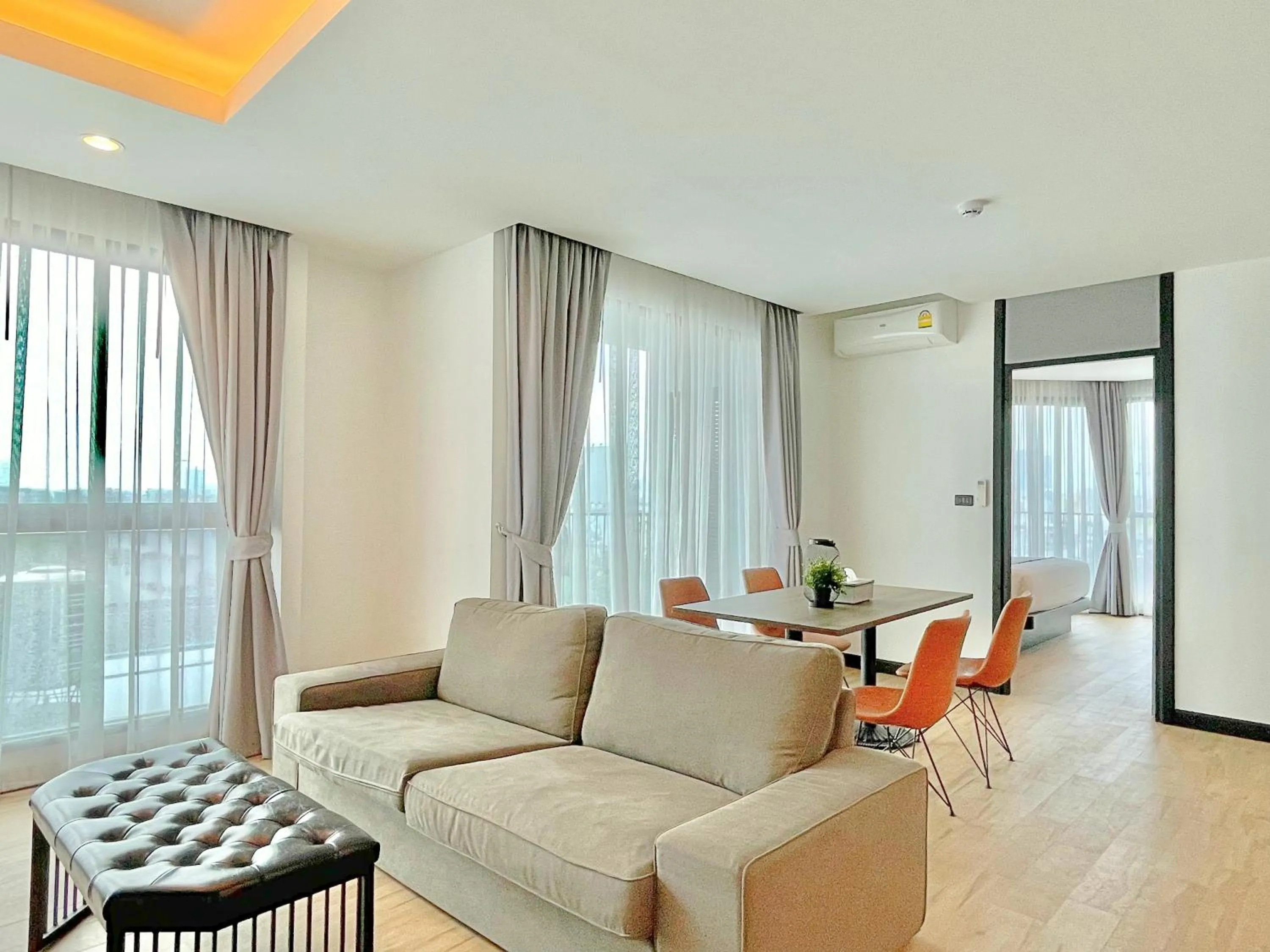 Living room in Chezzotel Pattaya