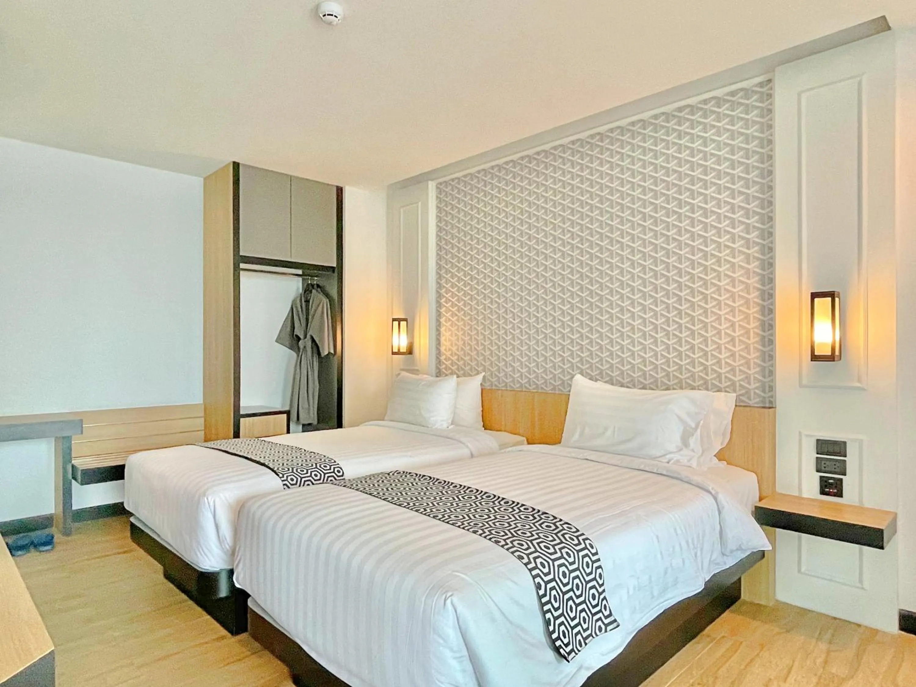 Bed in Chezzotel Pattaya