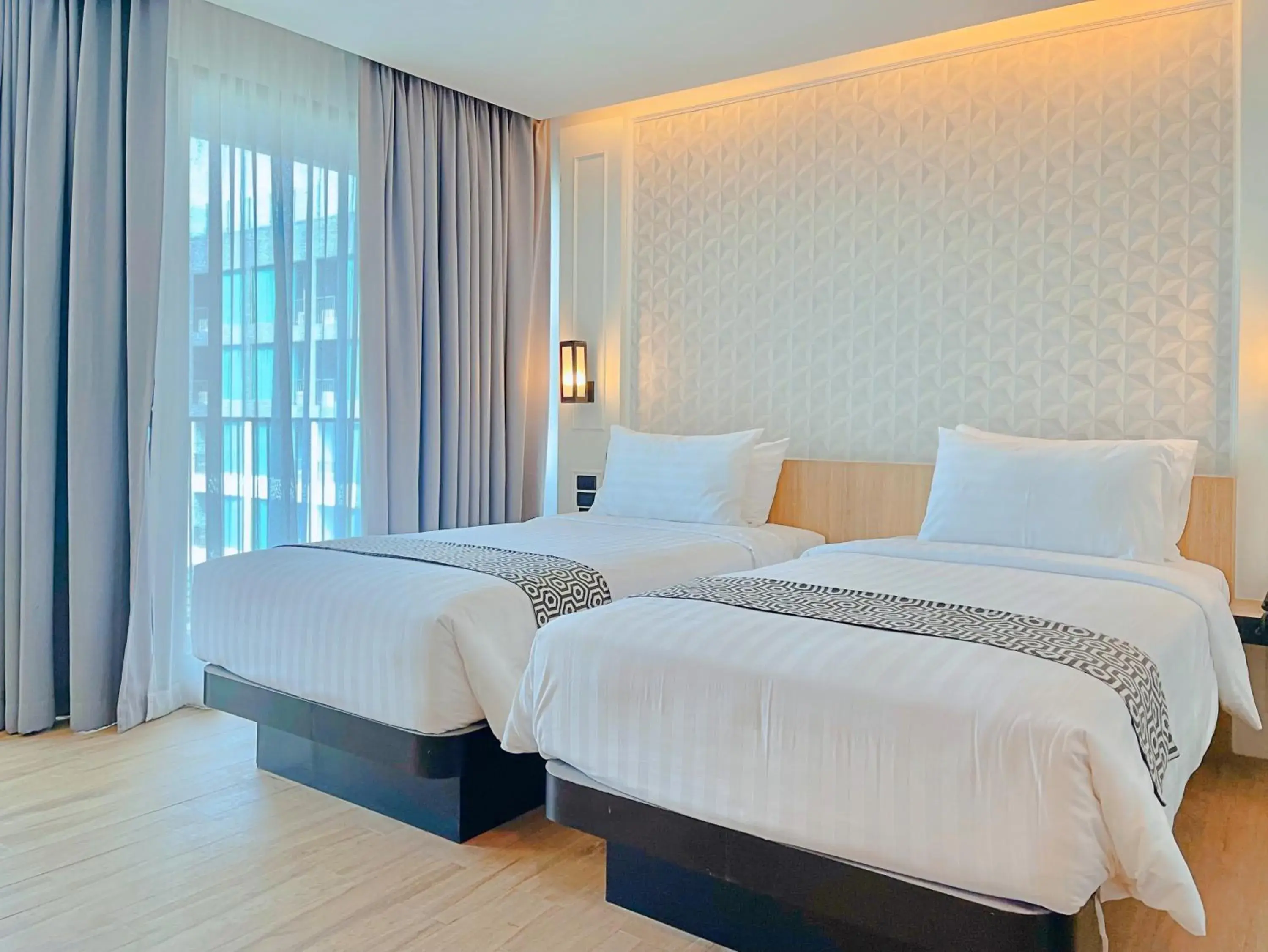 Bed in Chezzotel Pattaya Bed in Chezzotel Pattaya