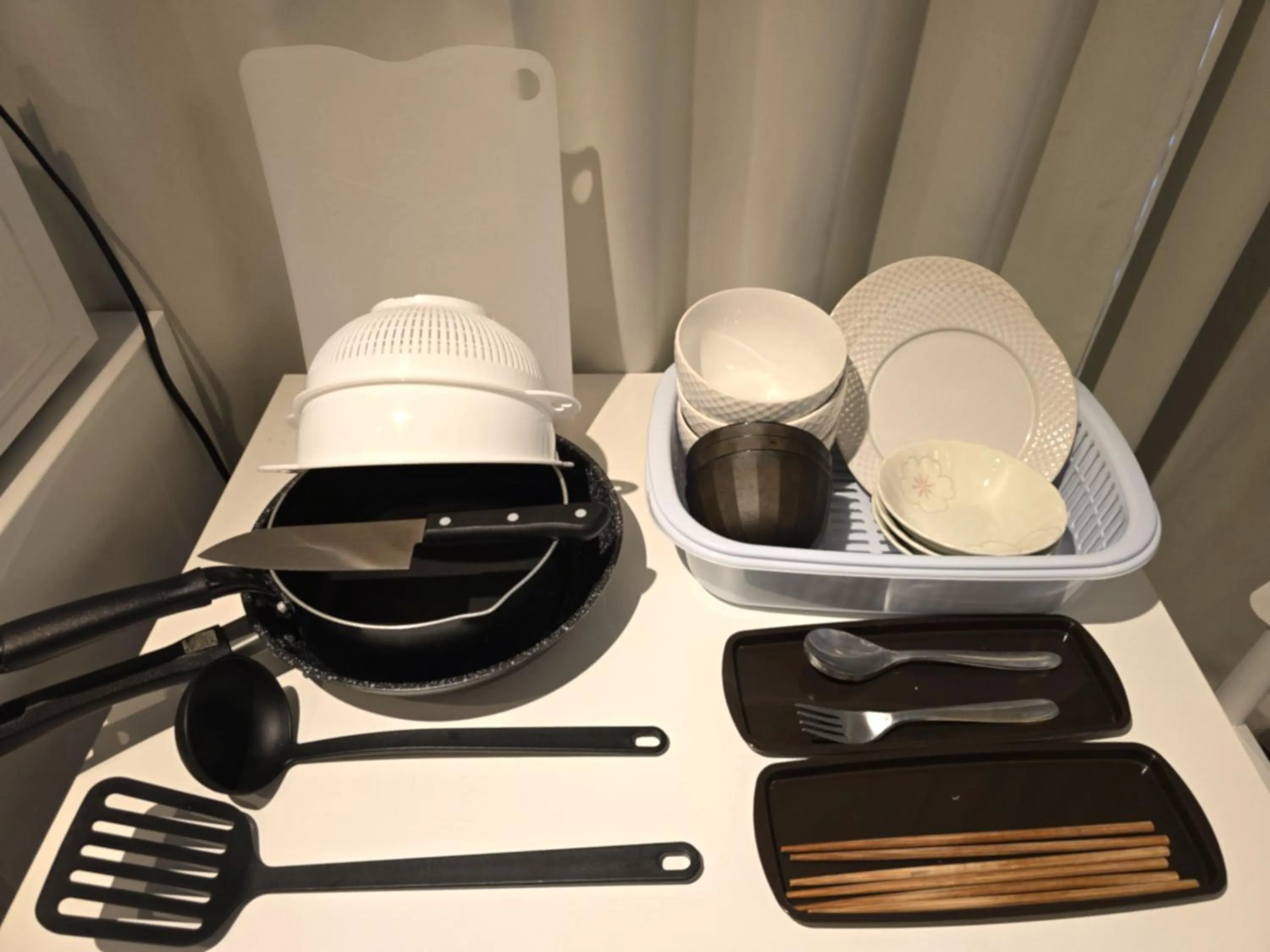 Kitchen or kitchenette in Comfort CUBE PHOENIX Beppu (やよいビル)