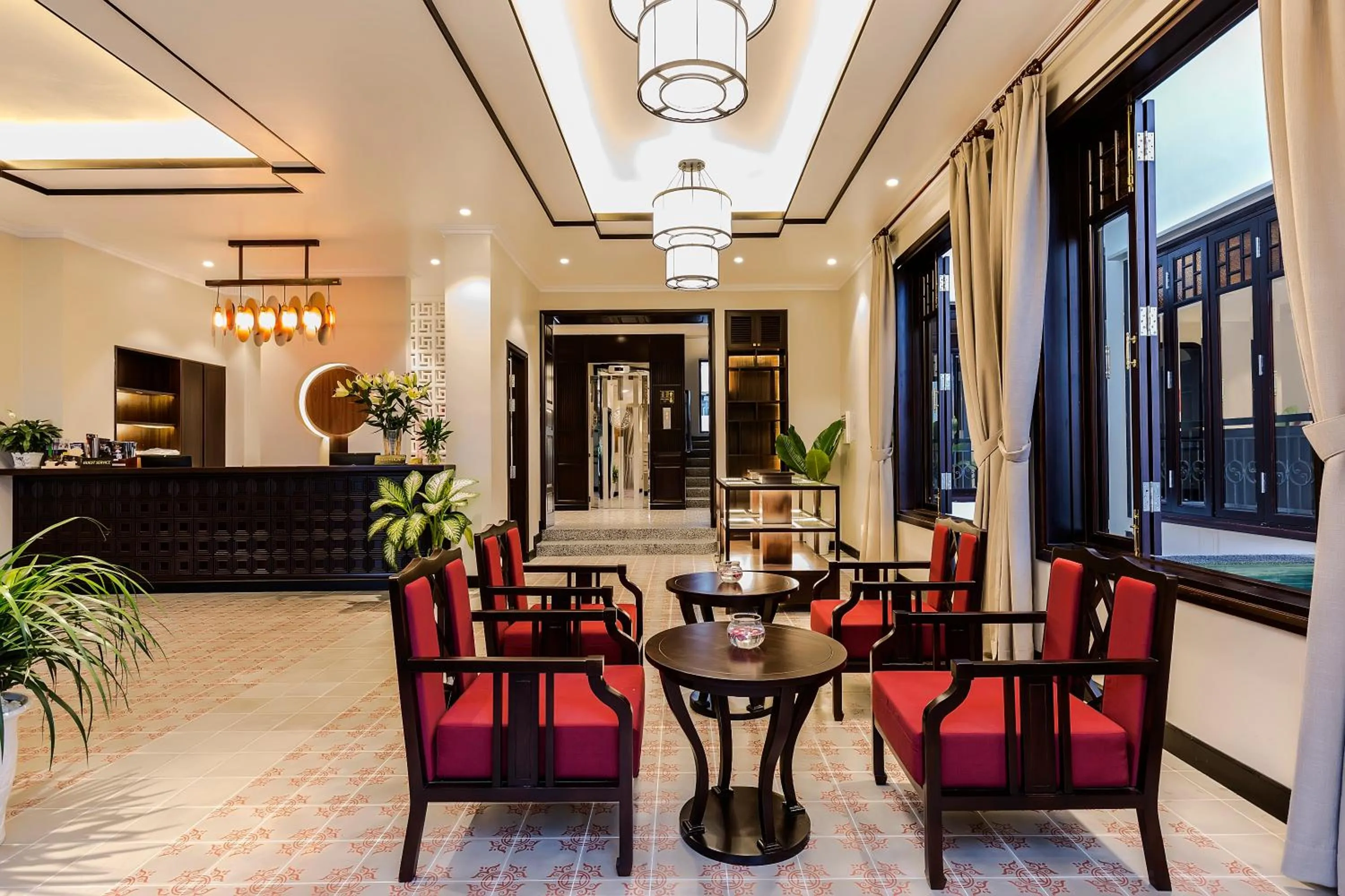 Lobby or reception in Laluna Hoi An Riverside Hotel & Spa