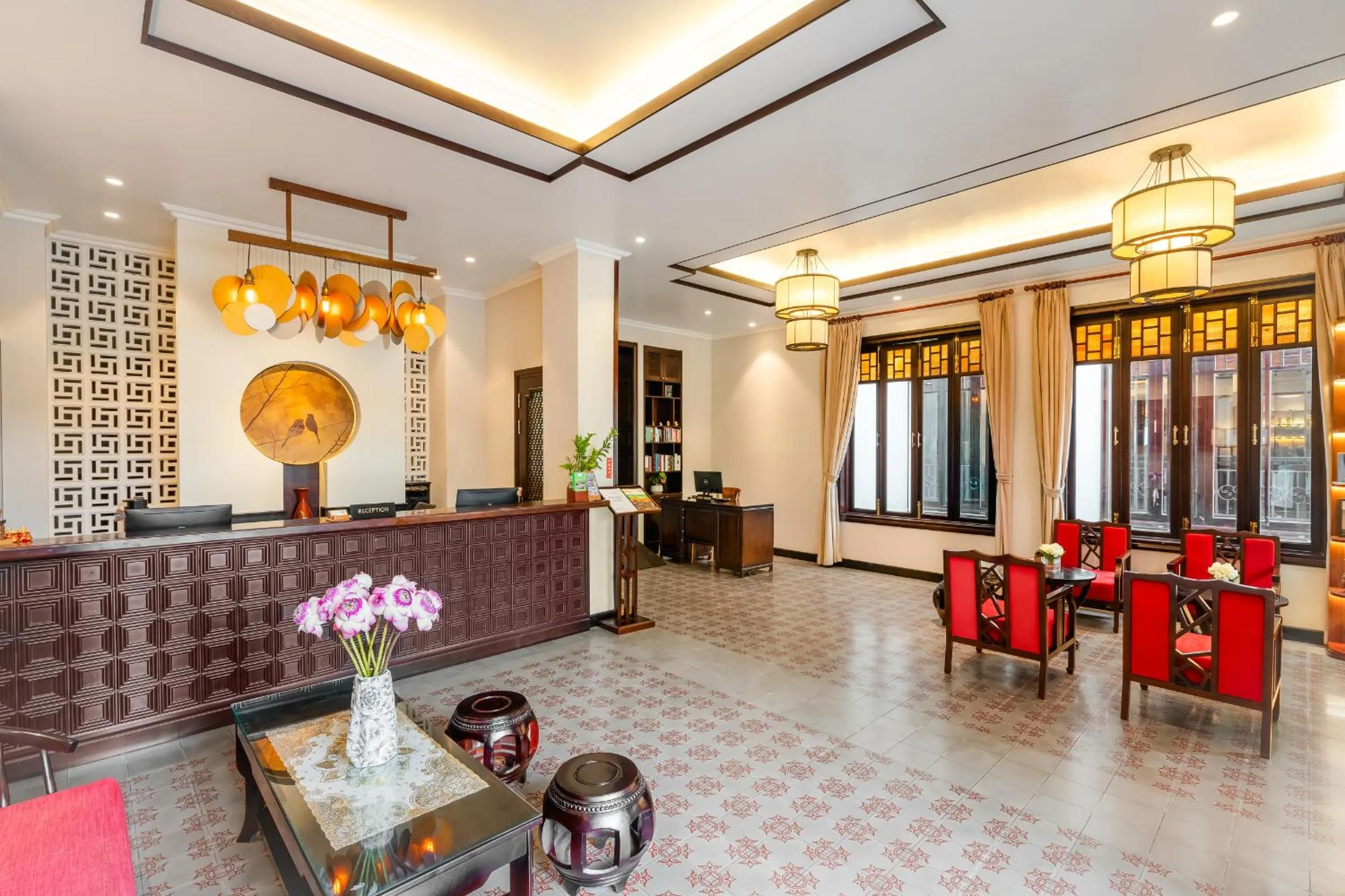 Lobby or reception in Laluna Hoi An Riverside Hotel & Spa