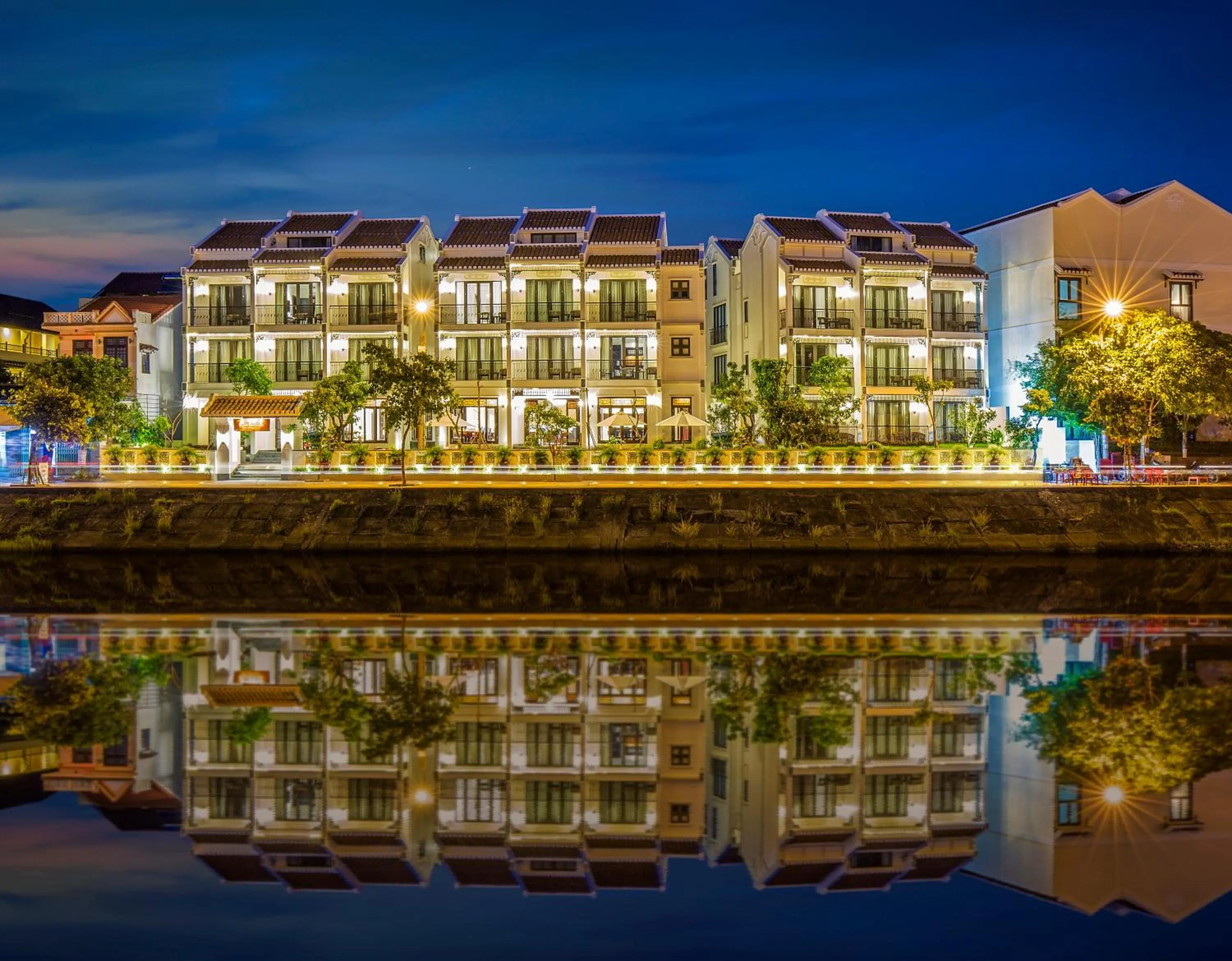Property building in Laluna Hoi An Riverside Hotel & Spa