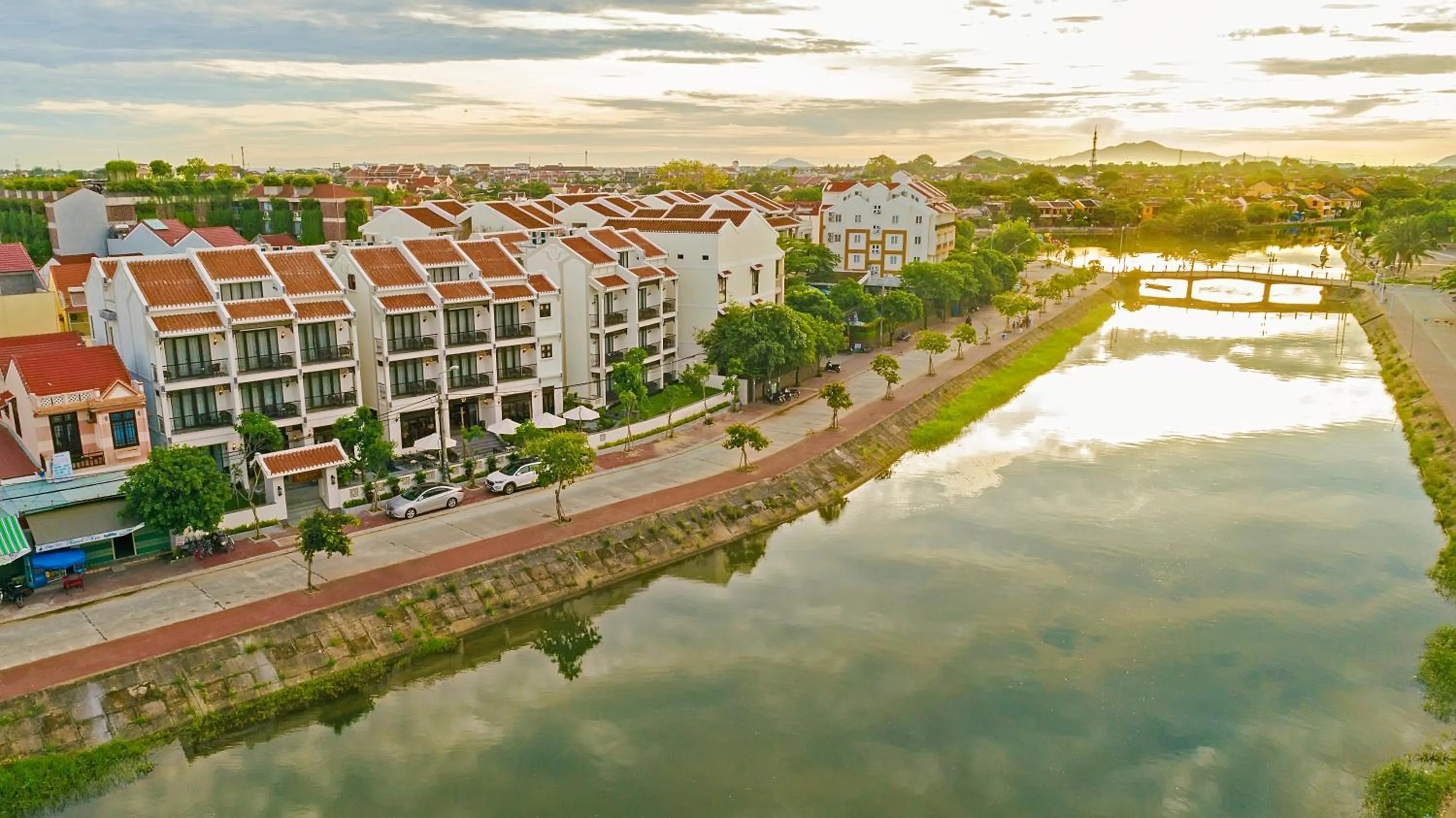 Property building in Laluna Hoi An Riverside Hotel & Spa
