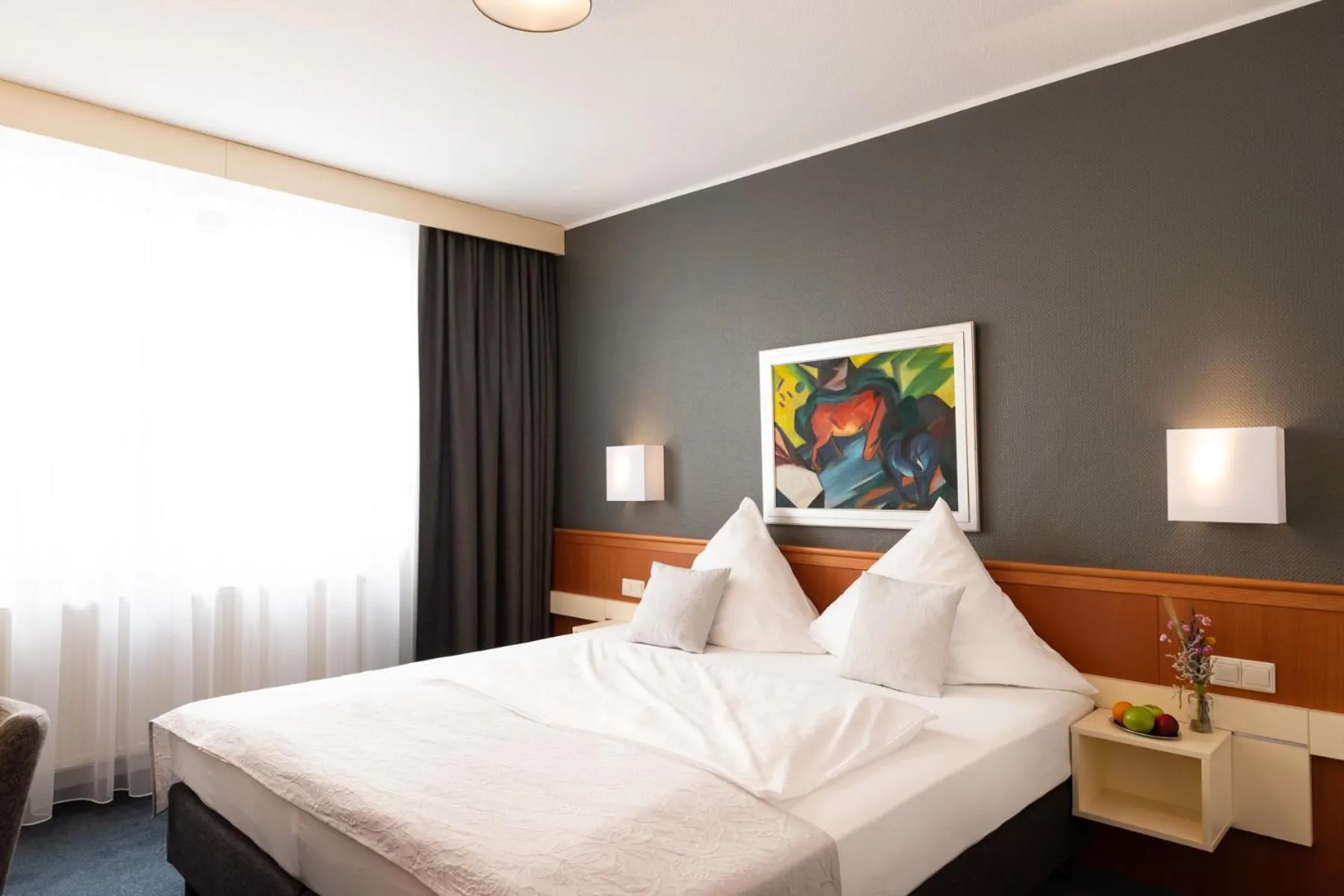 Bed in Parkhotel Herne