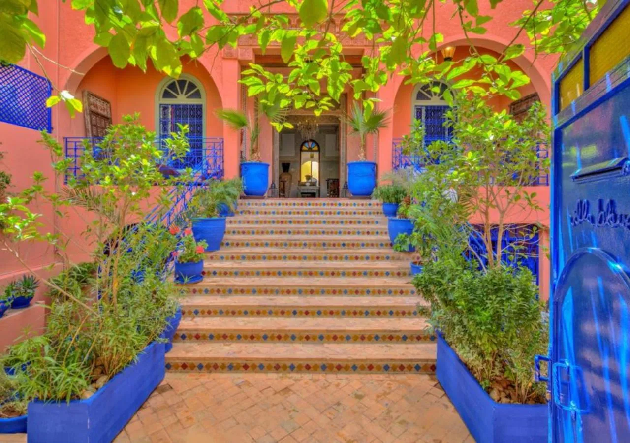 Facade/entrance in Riad la villa bleue & SPA