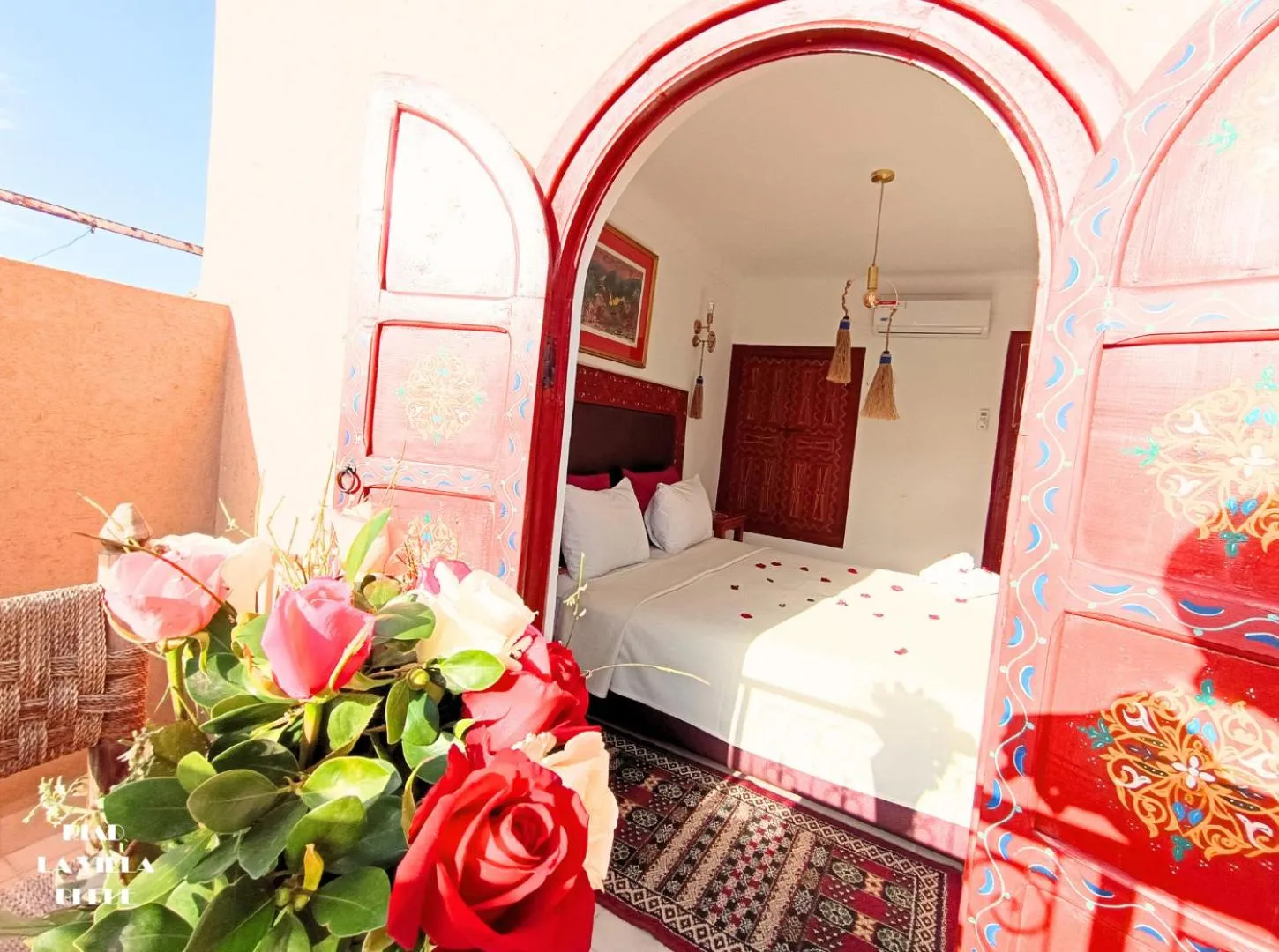 Bed in Riad la villa bleue & SPA