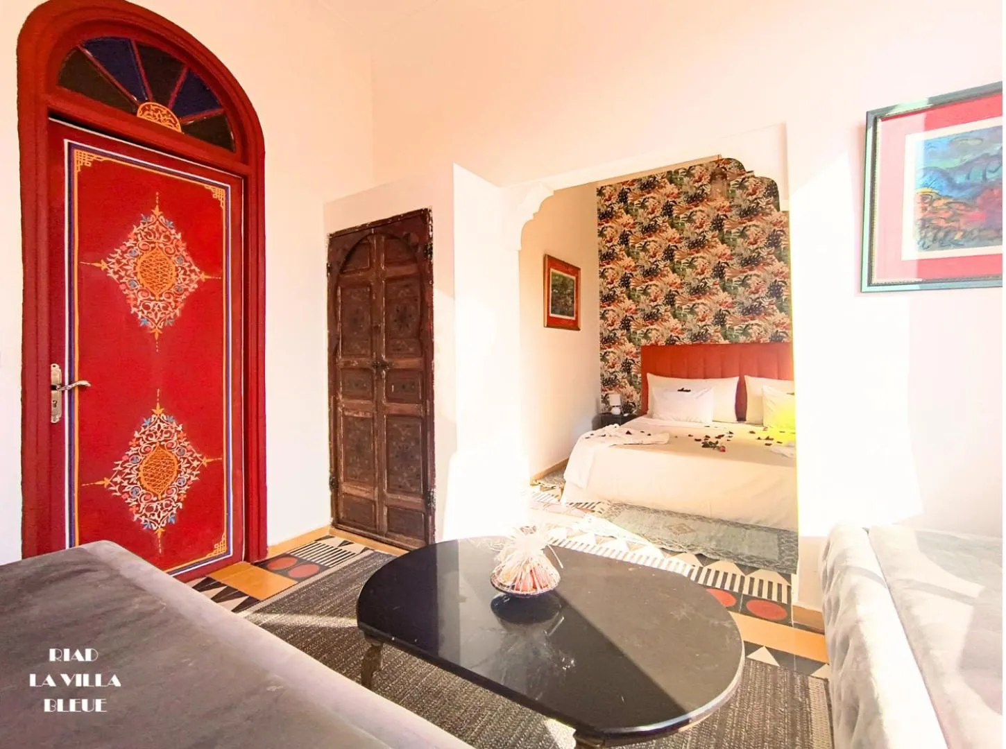 Bed in Riad la villa bleue & SPA