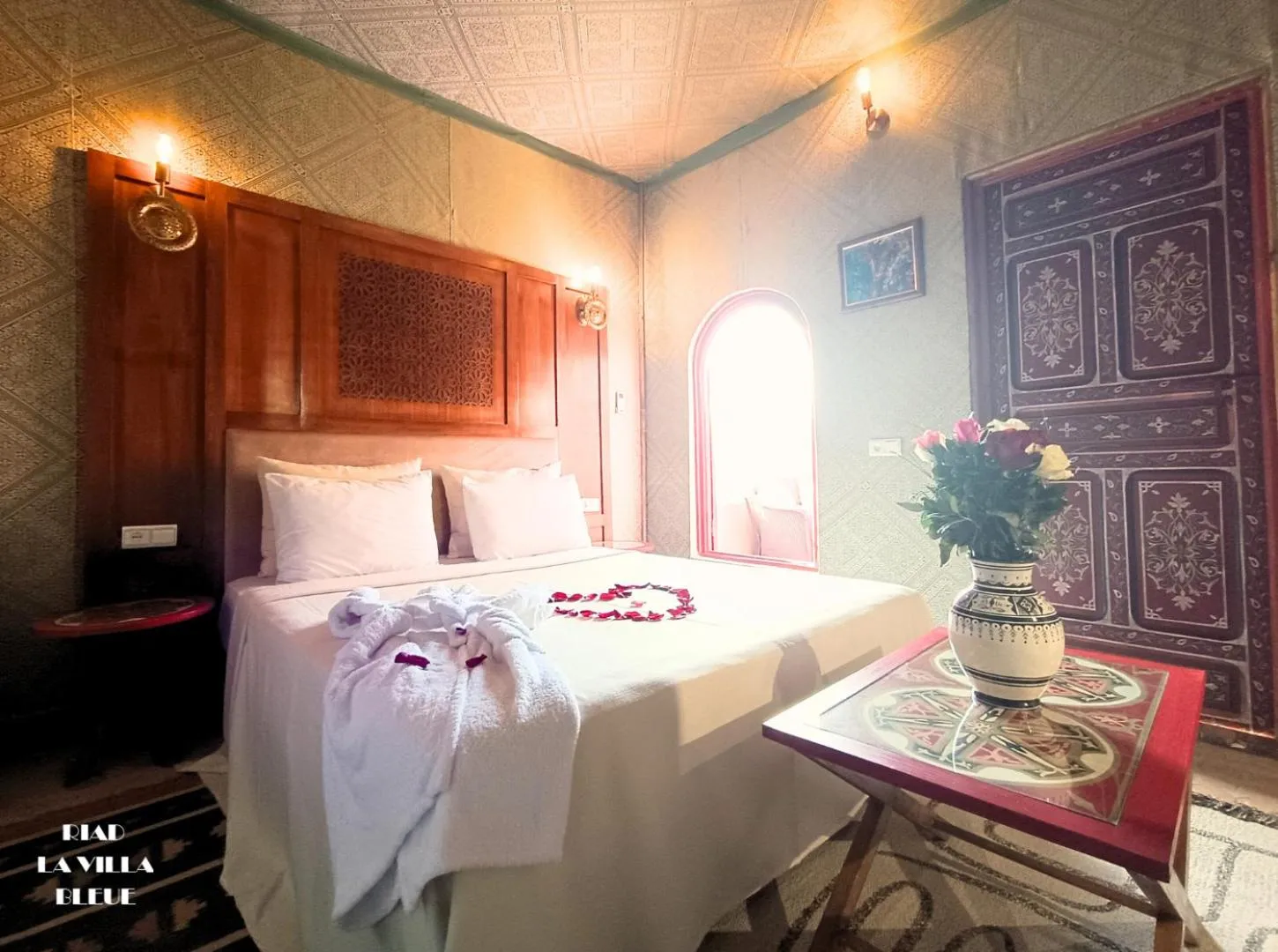 Bed in Riad la villa bleue & SPA