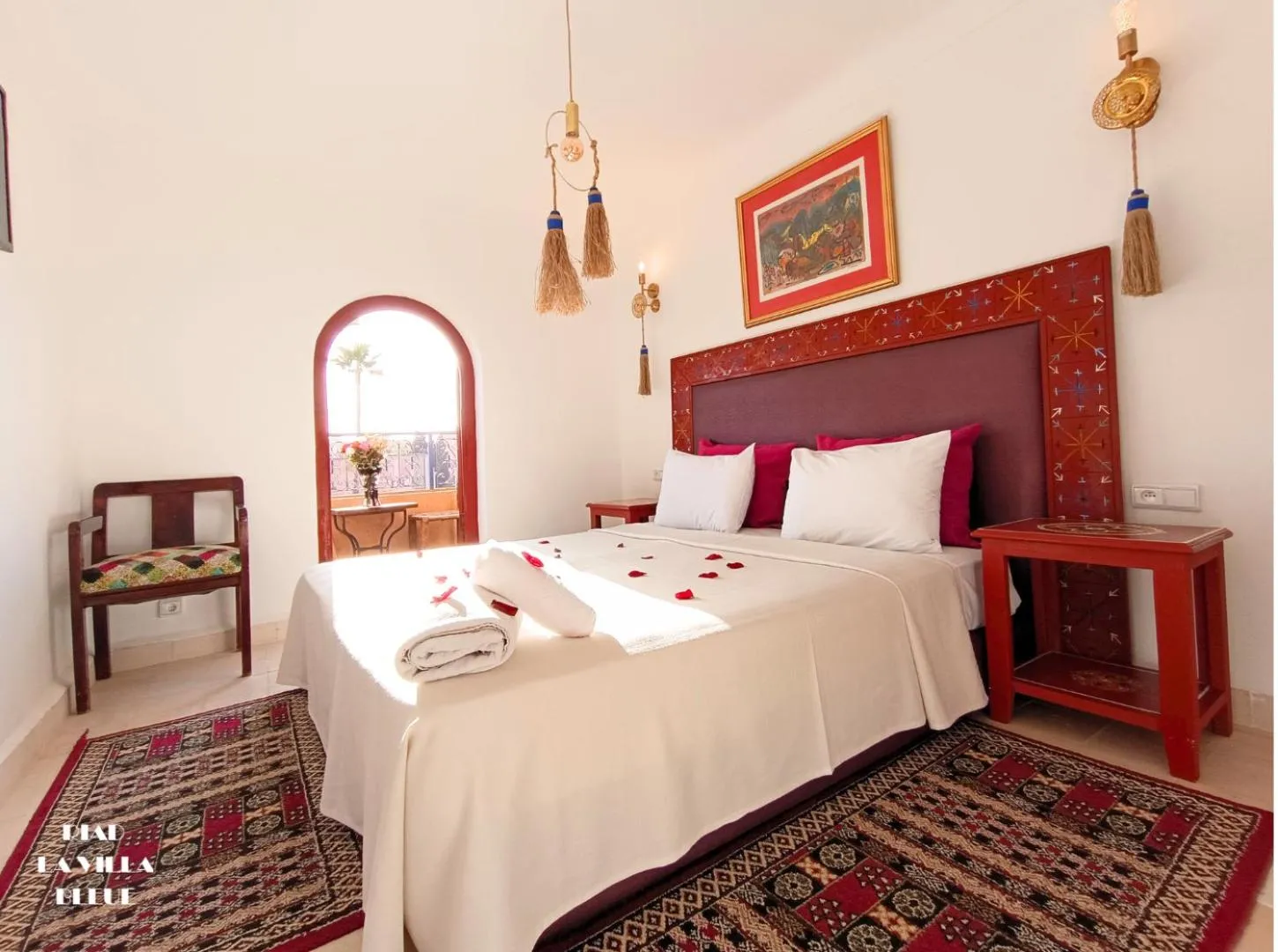 Bed in Riad la villa bleue & SPA
