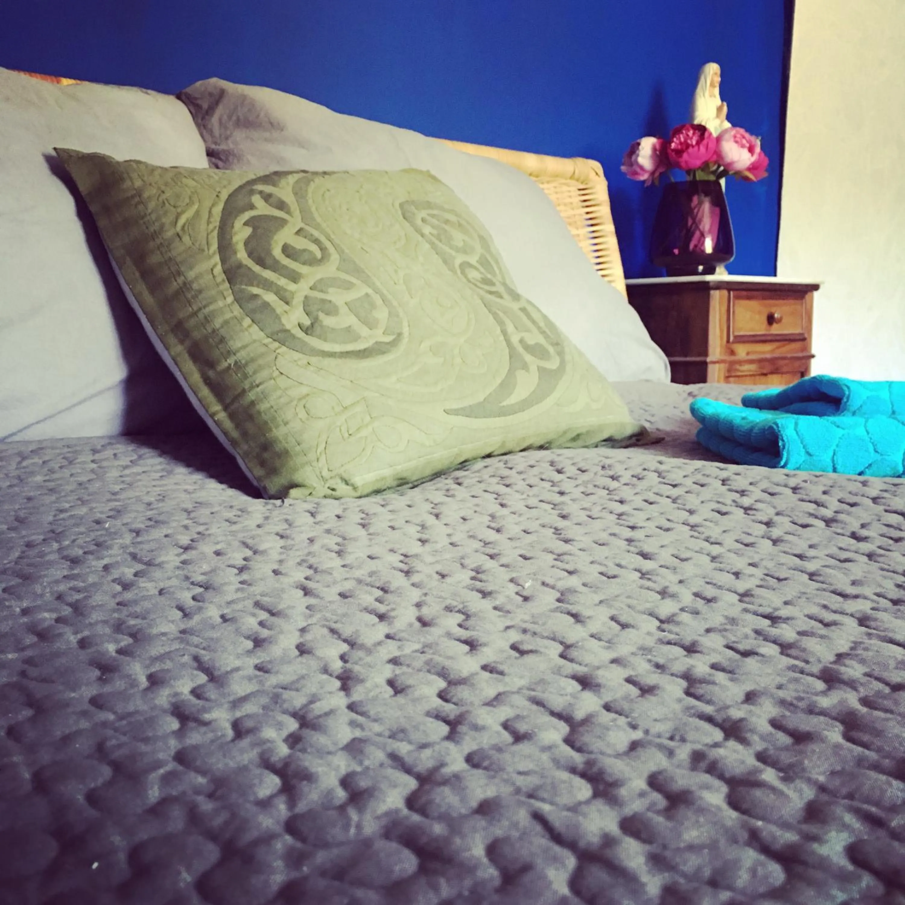 Bed in Chambres d Hôtes Les Filles Tresy