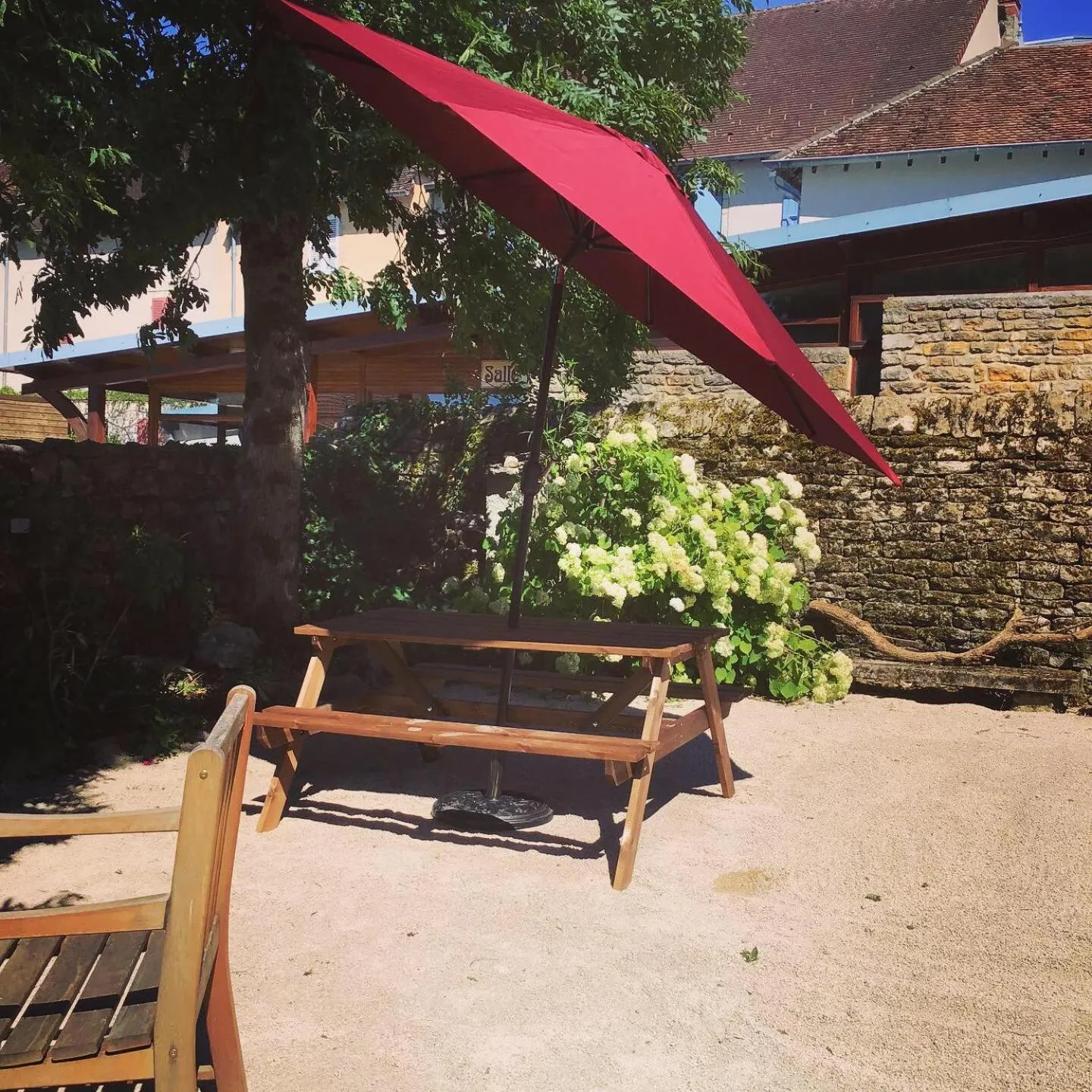 Patio in Chambres d Hôtes Les Filles Tresy