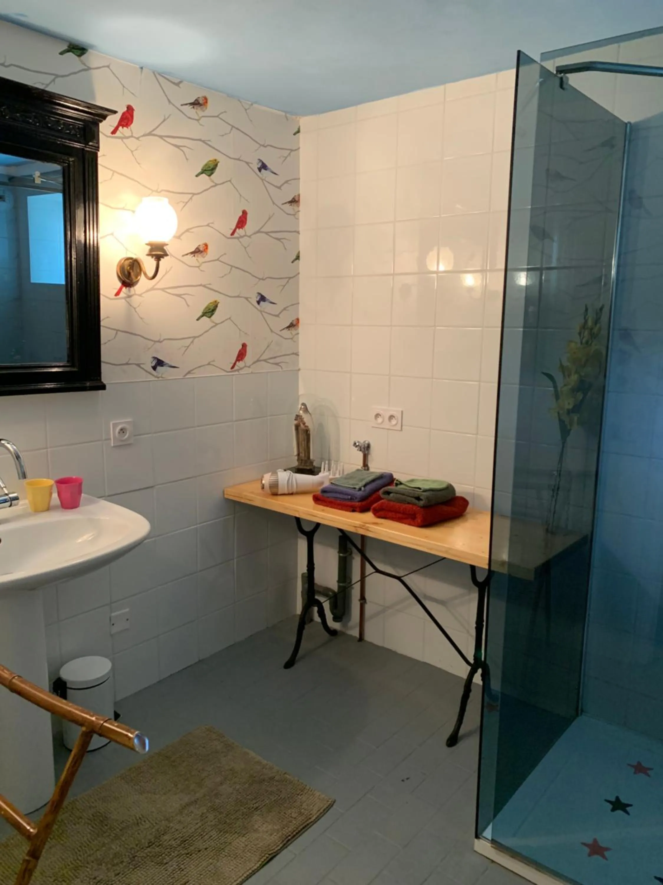 Shower in Chambres d Hôtes Les Filles Tresy