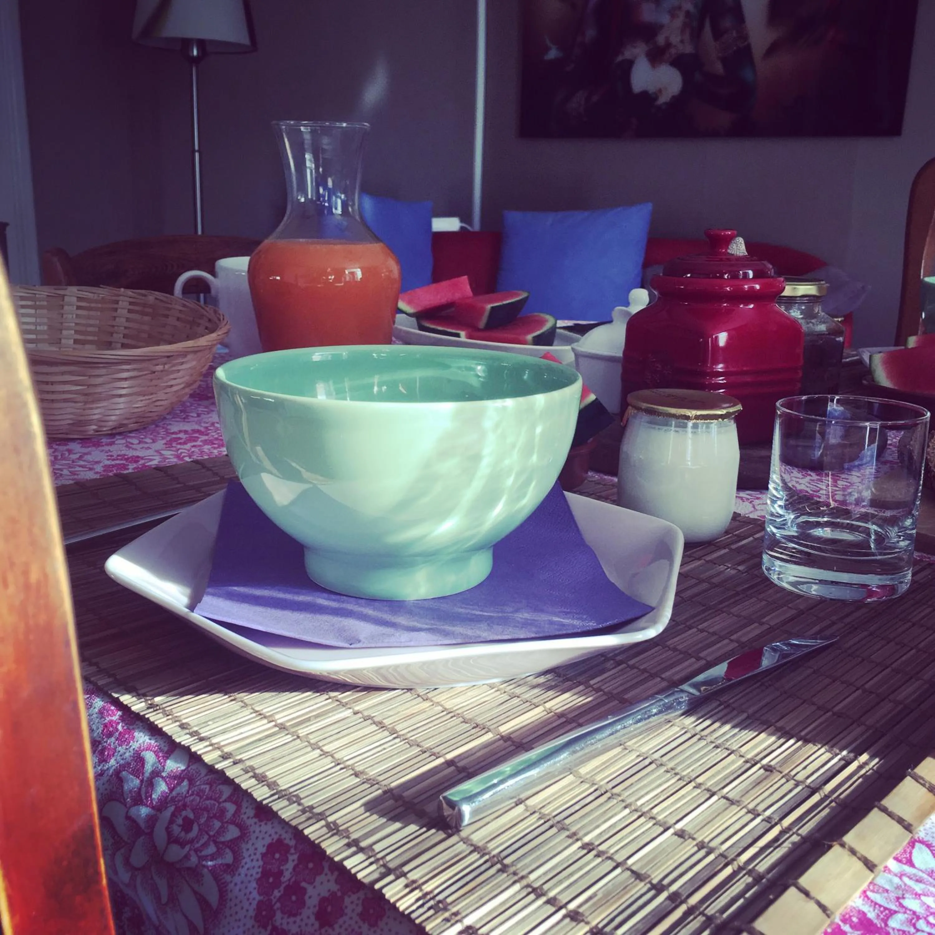 Food and drinks in Chambres d Hôtes Les Filles Tresy
