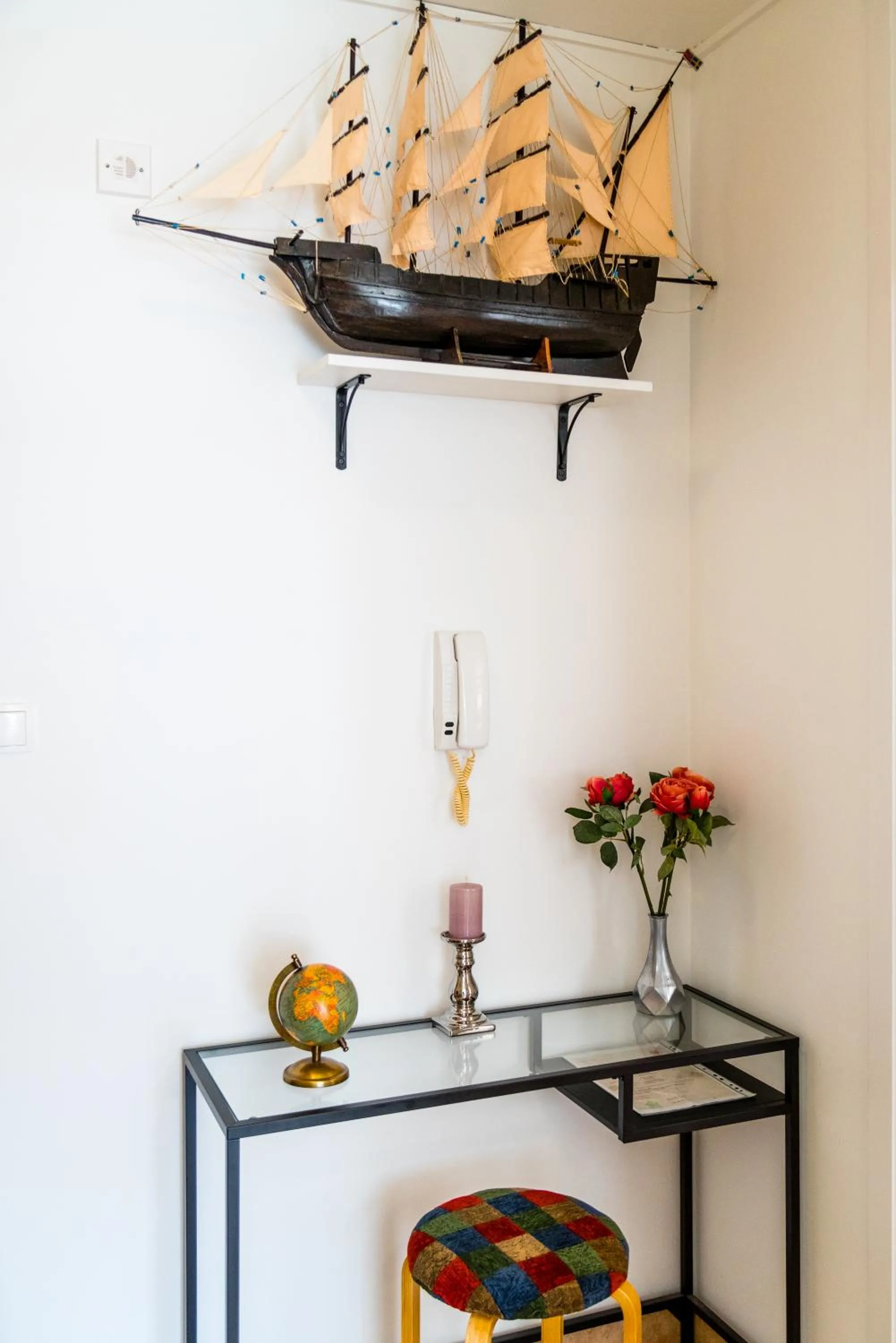 Decorative detail in Apartment Romana with a spacious terrace