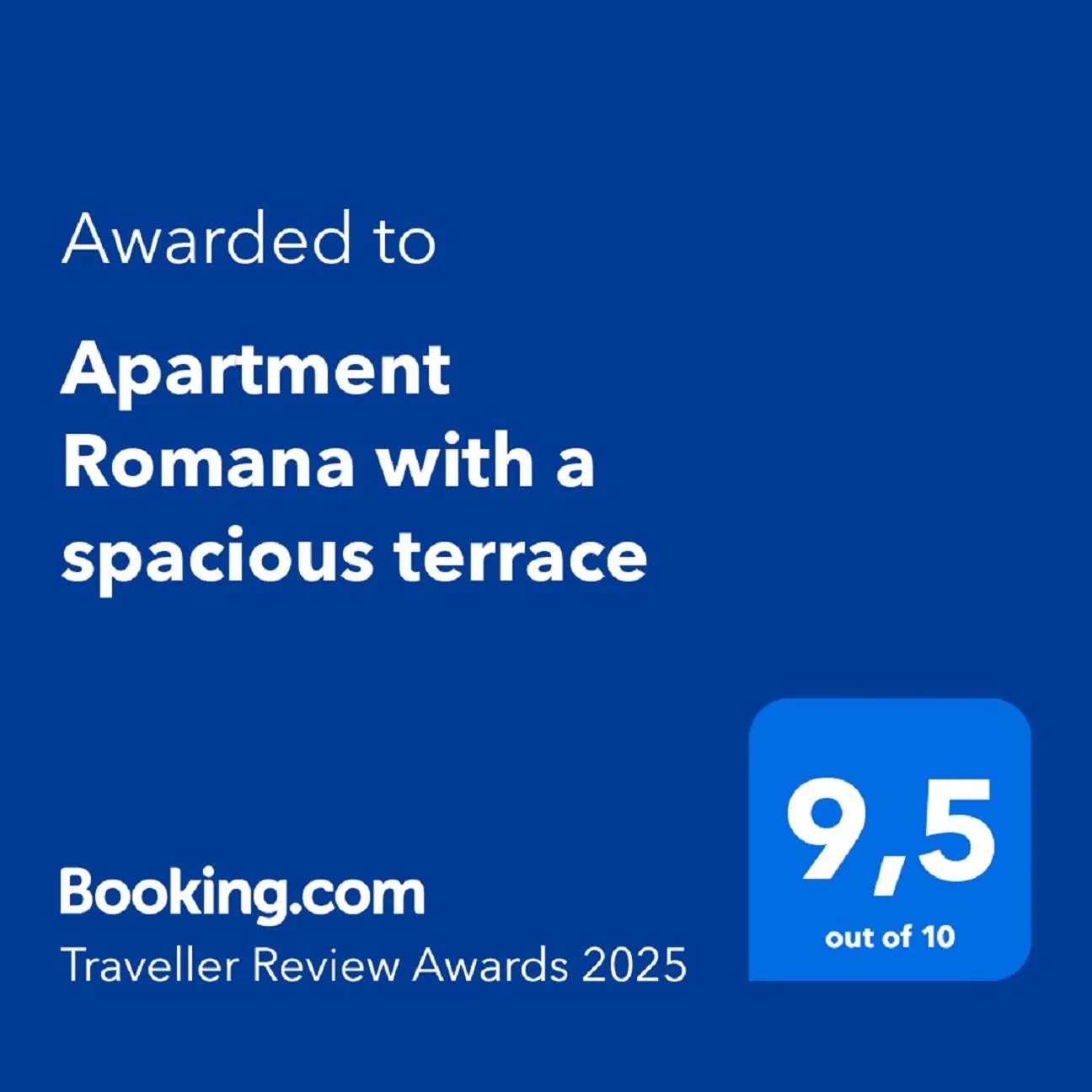 Property building in Apartment Romana with a spacious terrace