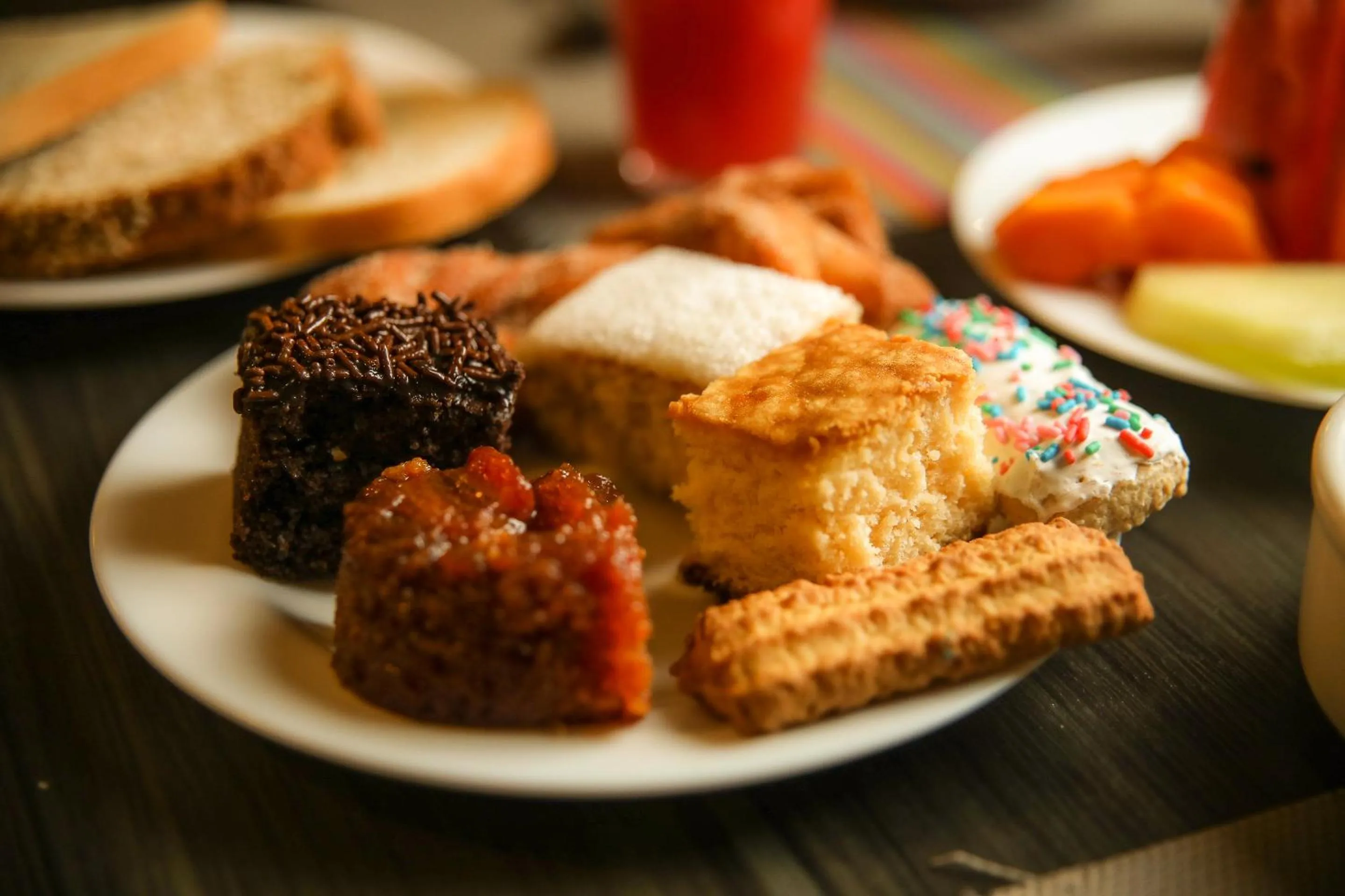 Buffet breakfast in Rede Andrade Vivaldi