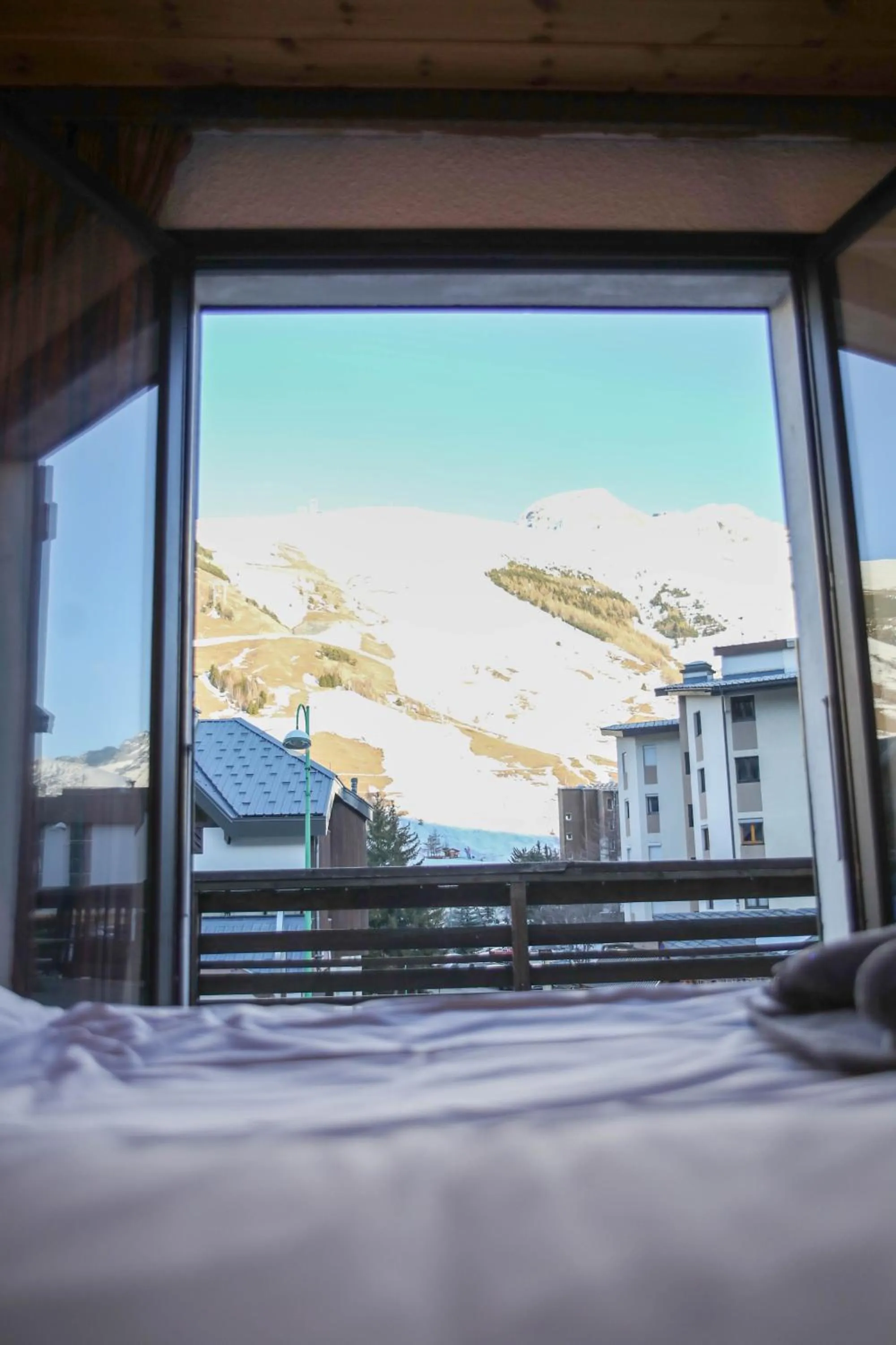 Mountain view in Hotel Le Cairn