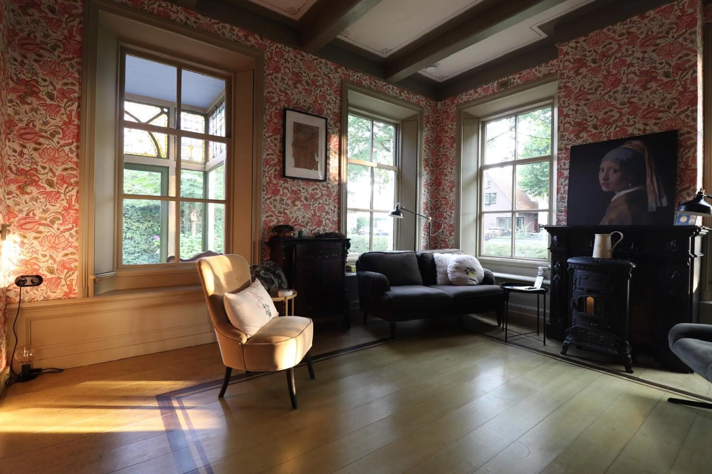Living room in B&B In het Voorhuys