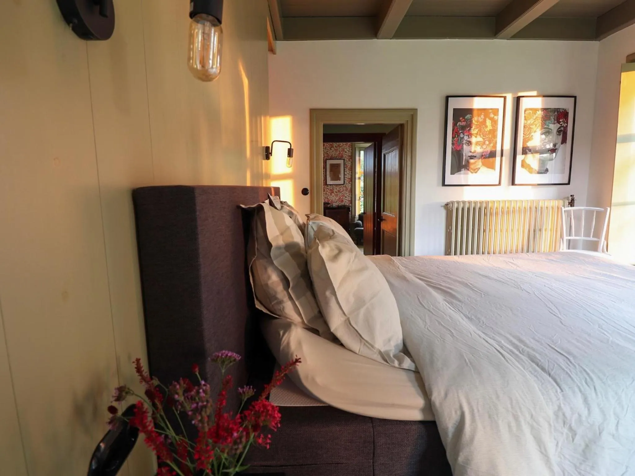 Bedroom, Bed in B&B In het Voorhuys