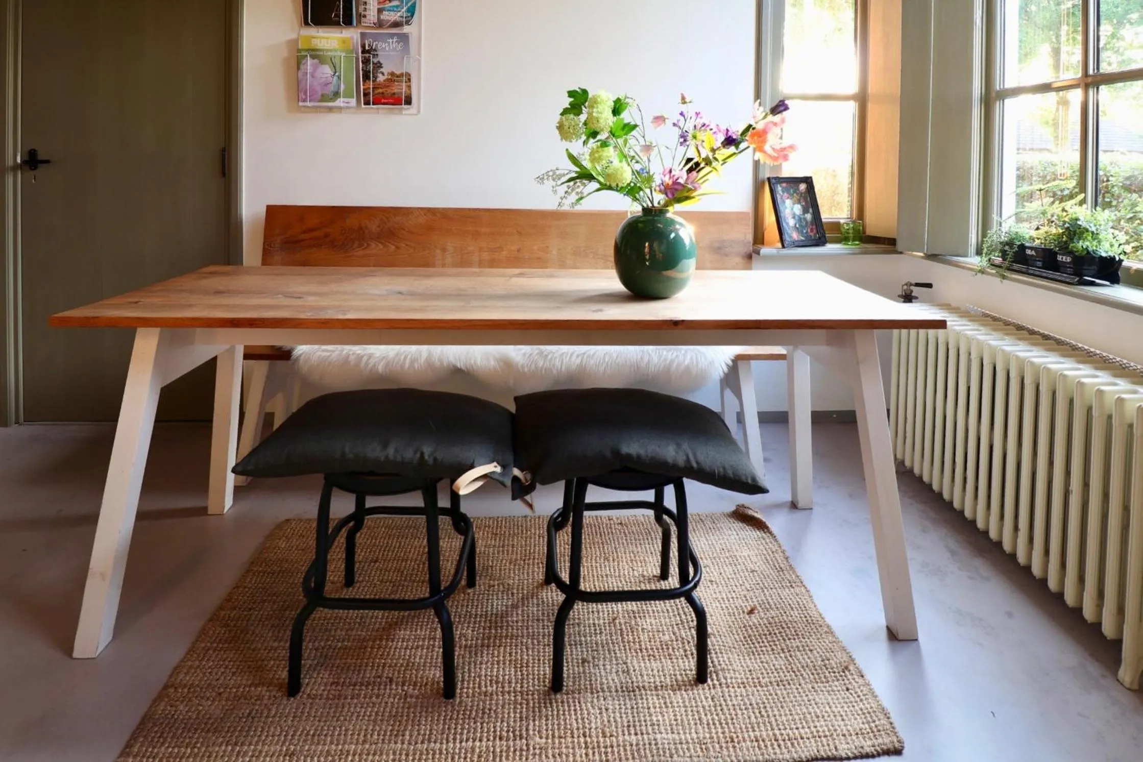 Dining area in B&B In het Voorhuys