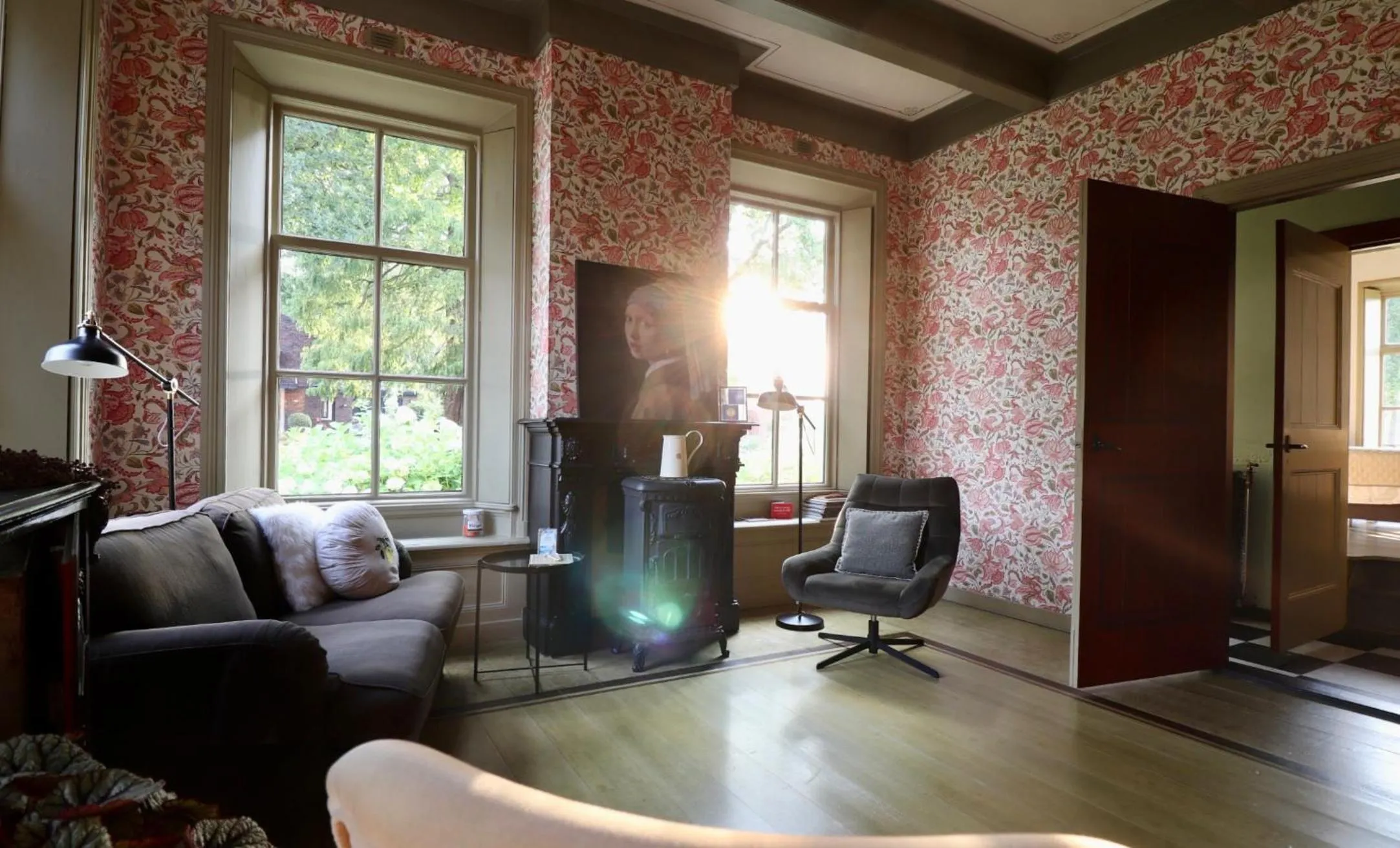 Living room in B&B In het Voorhuys