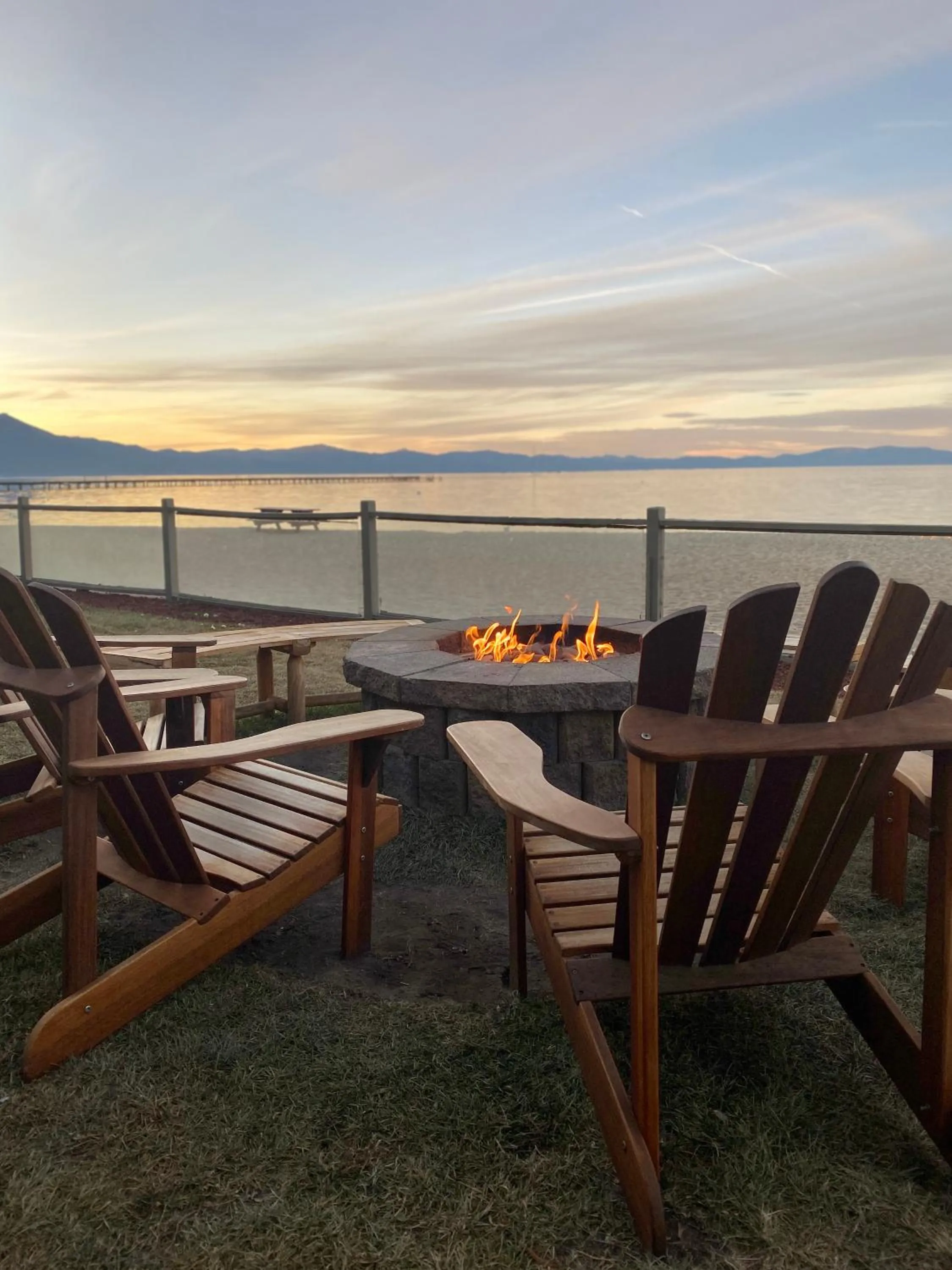 Lake view in Tahoe Lakeshore Lodge & Spa